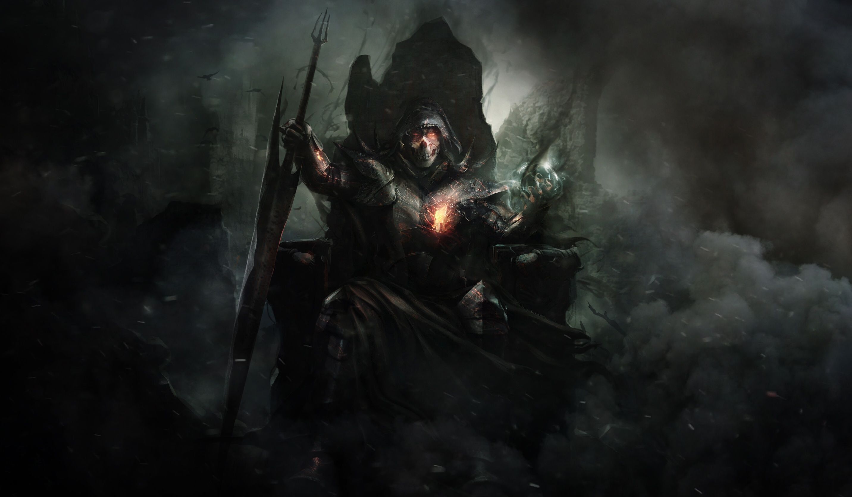 Black Dark Demon Wallpaper