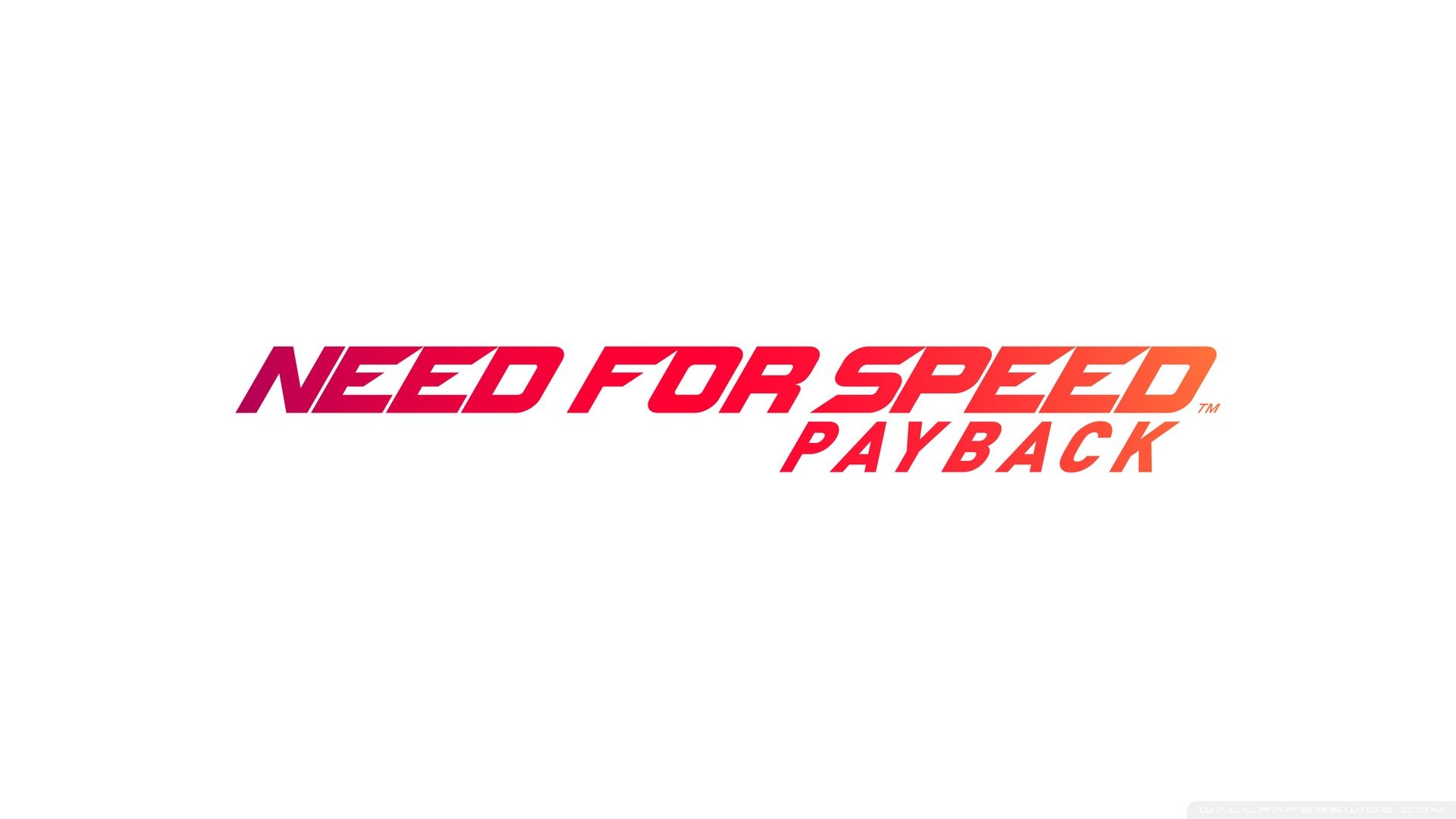 Need For Speed Payback Logo Ultra HD Desktop Background Wallpaper