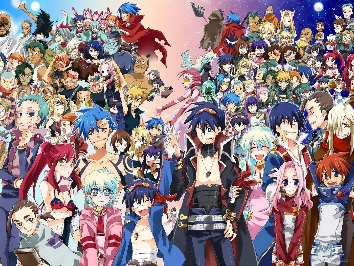 All anime characters wallpaper