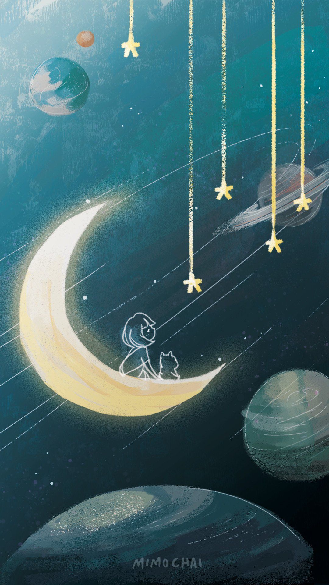 Wallpaper. Emme HSC in Space (Phone)