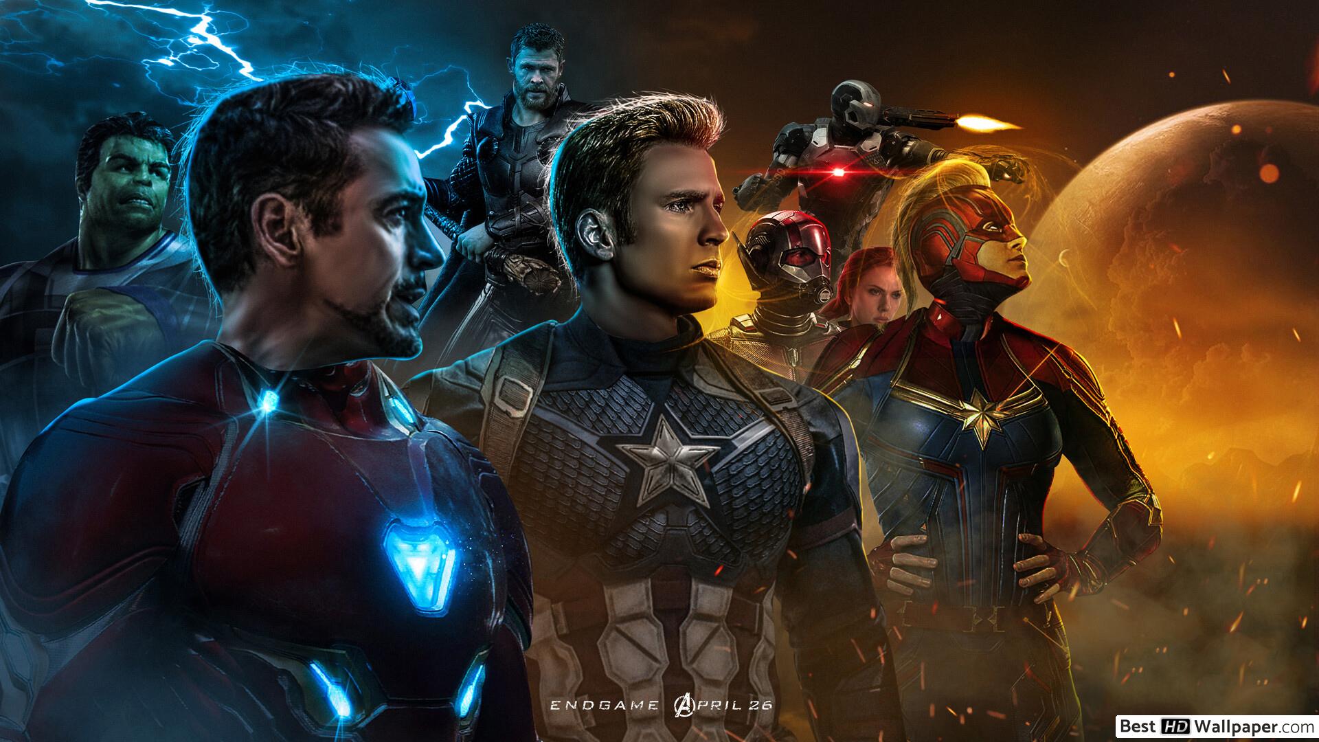 Captain Marvel Join The Avengers Team HD wallpaper download