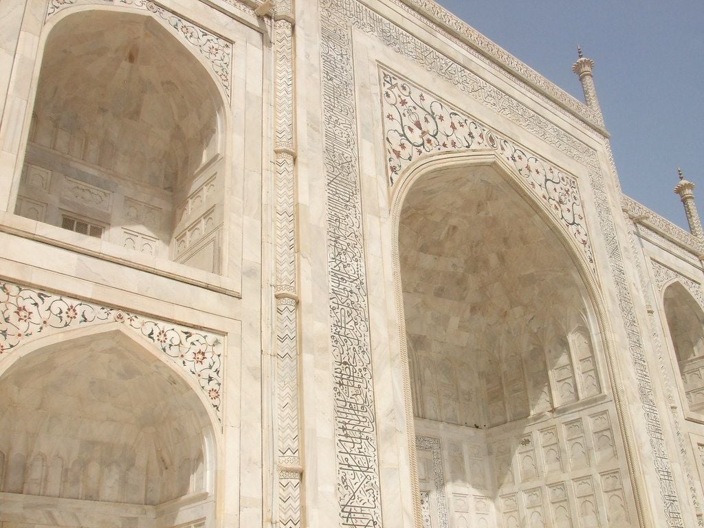 Taj Mahal close up