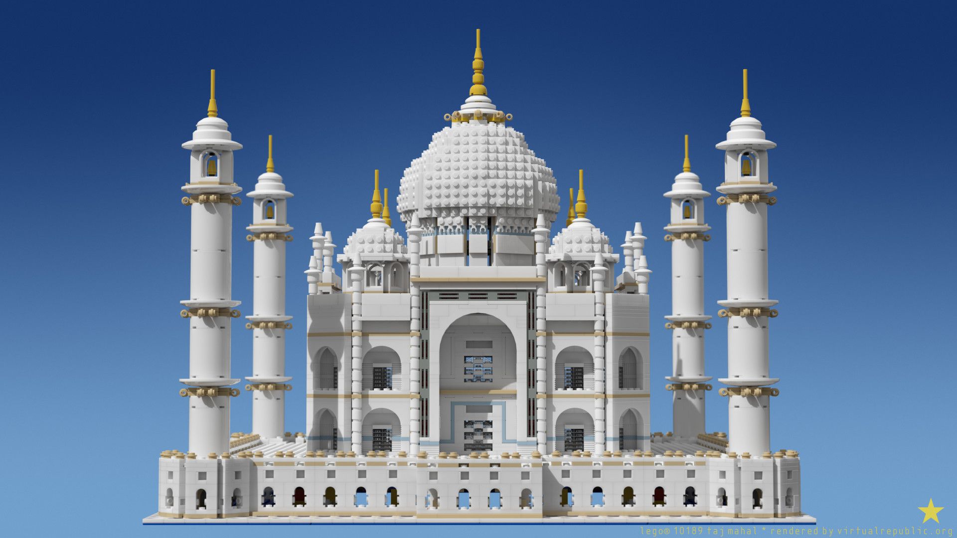 LEGO® 10189 Taj Mahal, Renderbricks ®