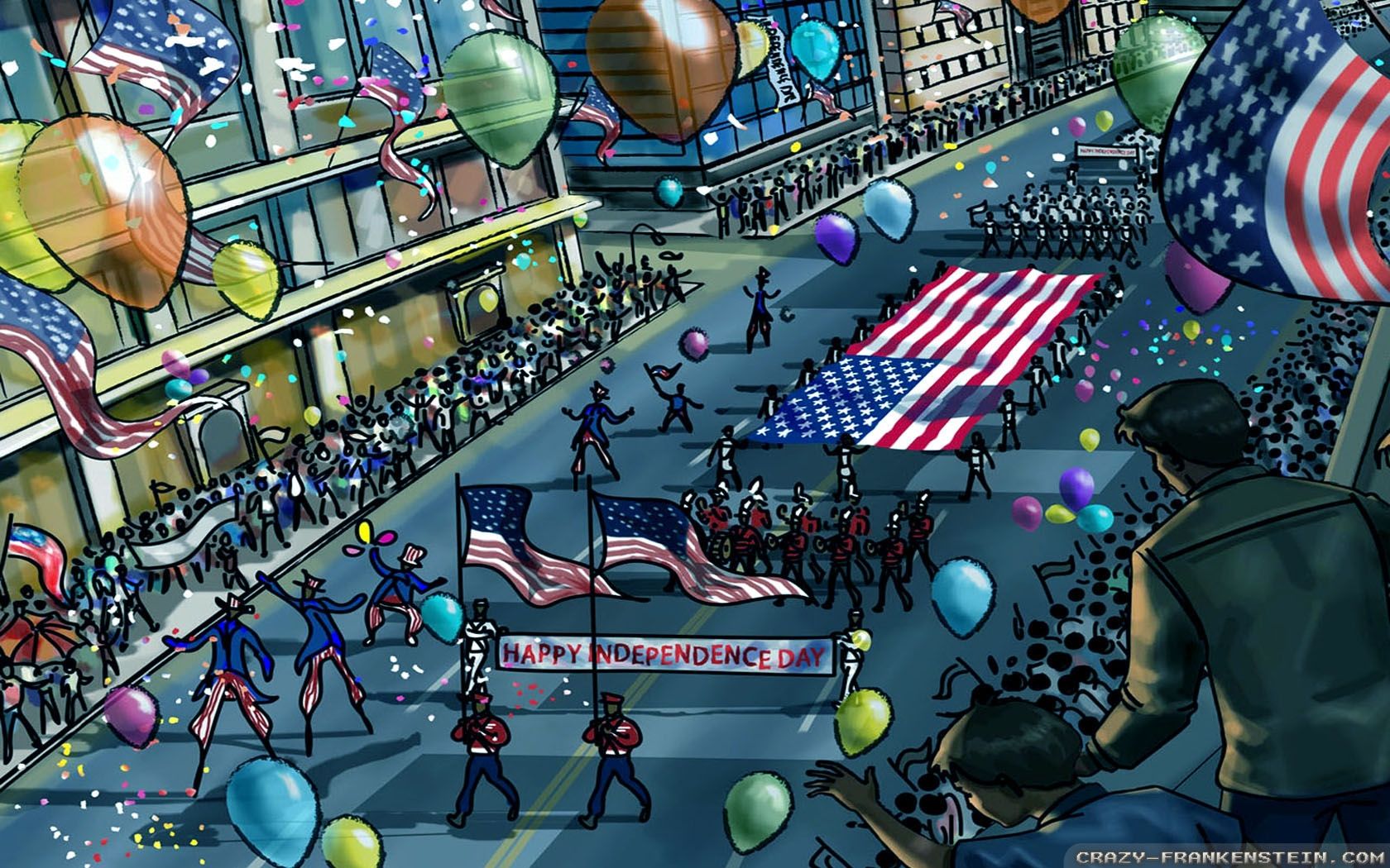 Free download July 4th Parade wallpaper Independence Day