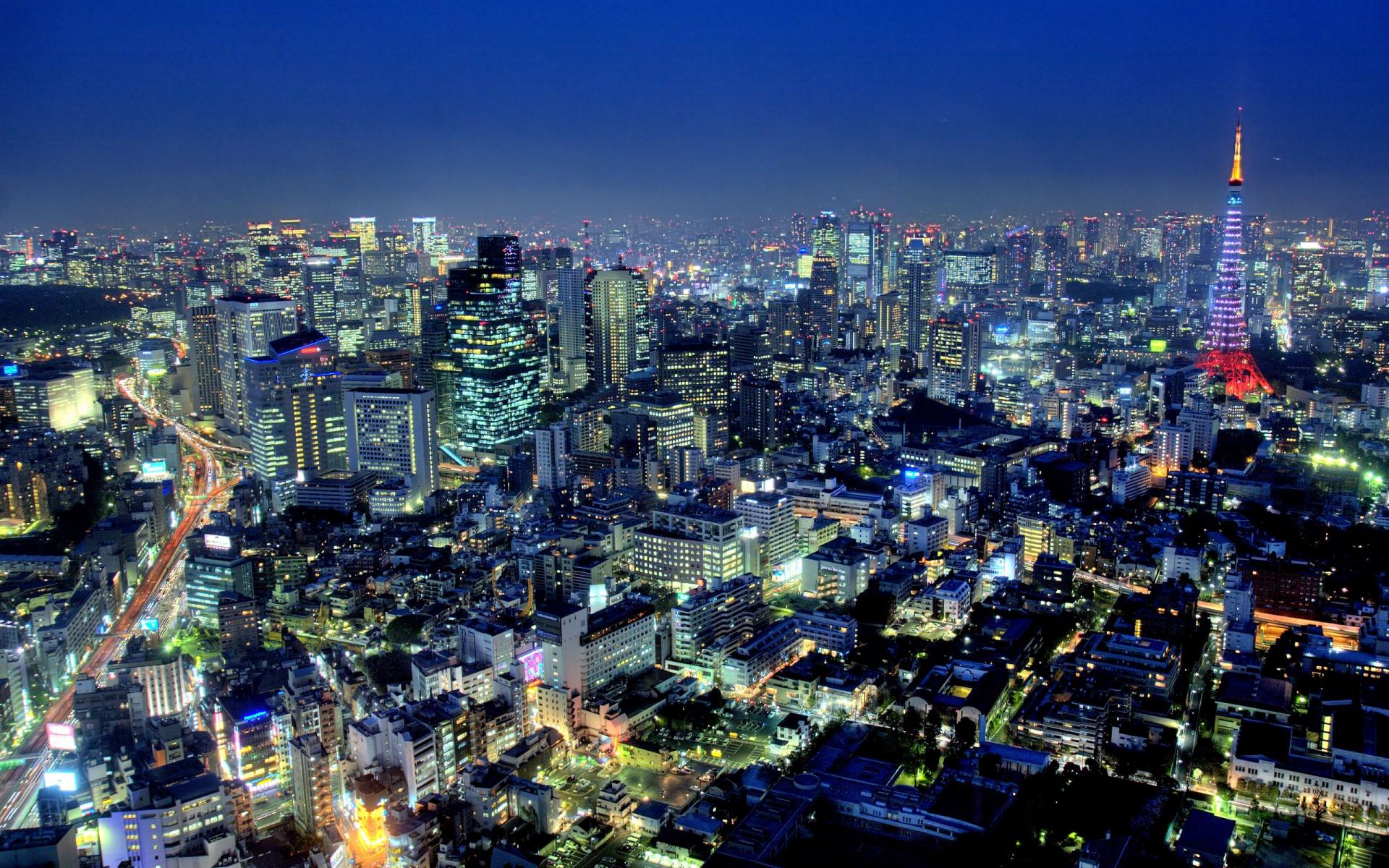 Japan Anime City HD wallpaper ››. Cool Wallpaper