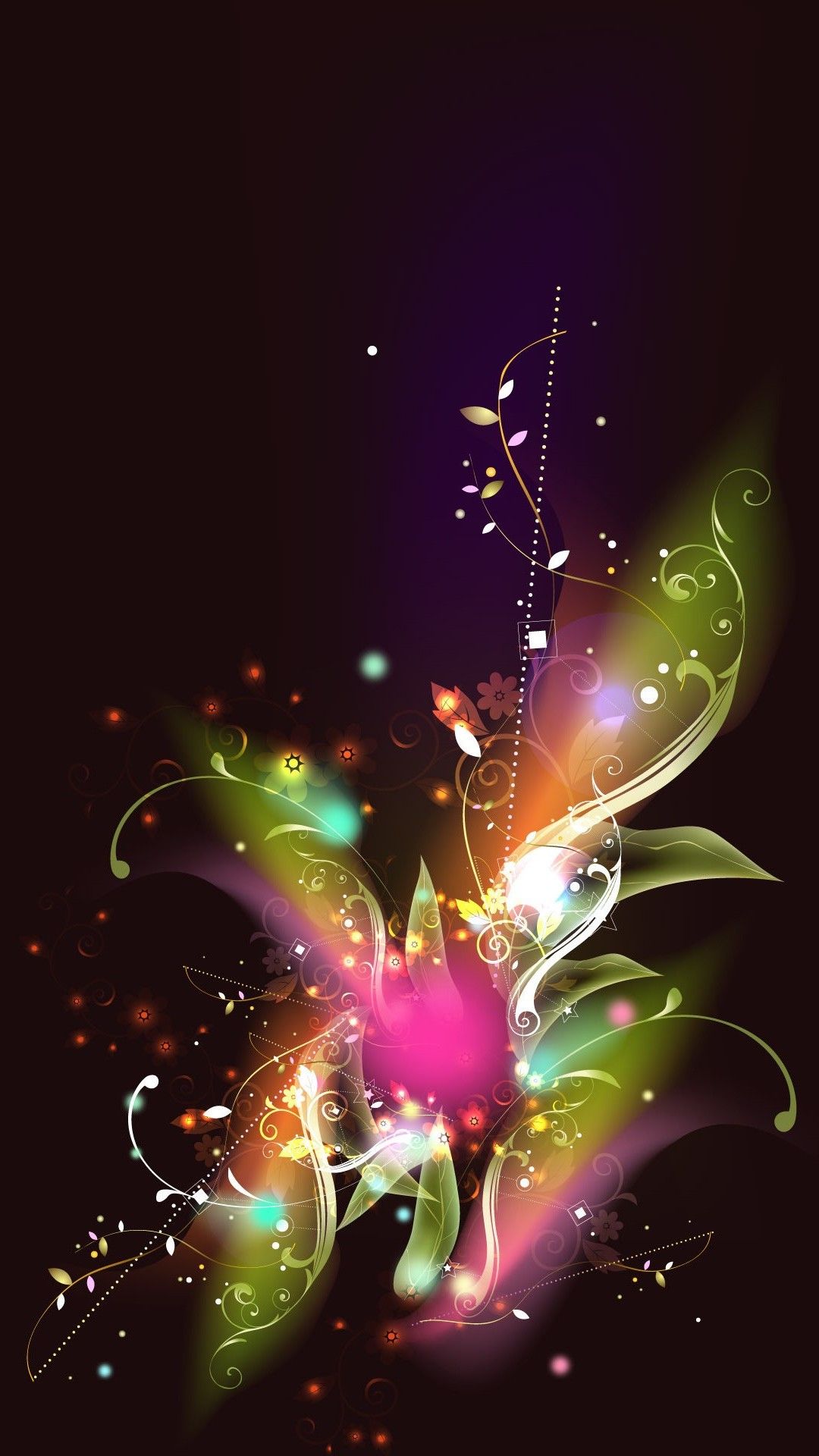 3D Flower Phone Background Cute Wallpaper