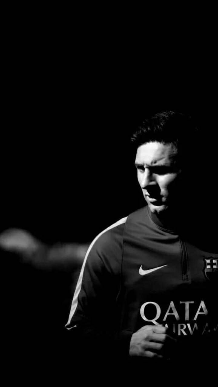 Messi Black And White Wallpapers - Wallpaper Cave