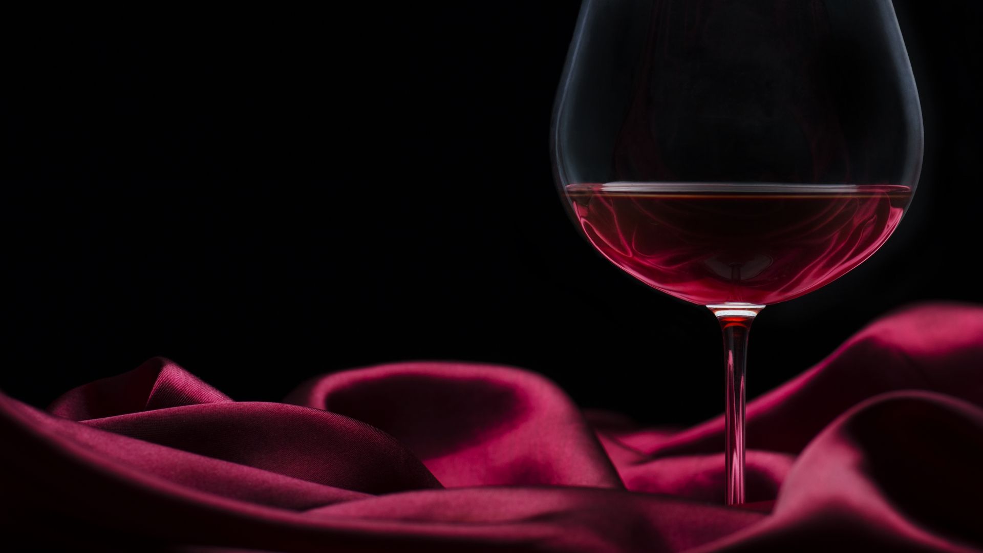 Free download Wine red glass silk satin burgundy black background