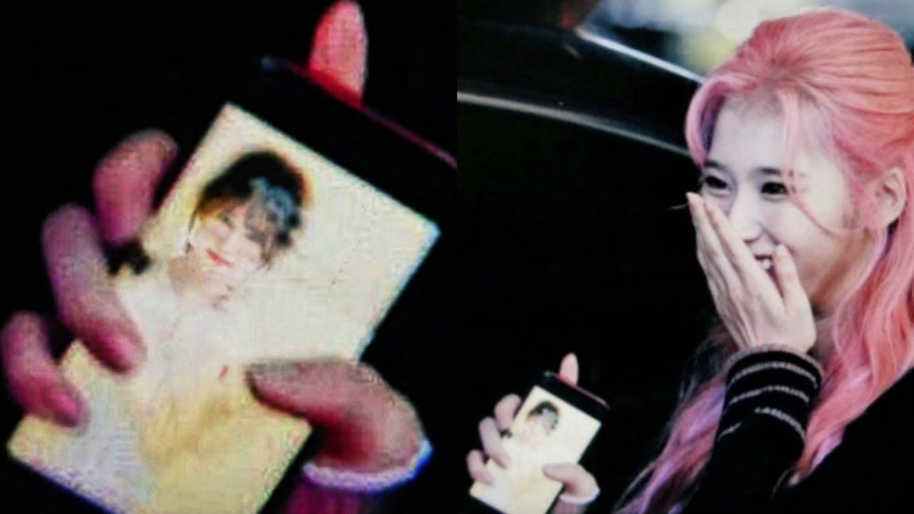 Fans are crying, After spotted TWICE Sana phone wallpaper!