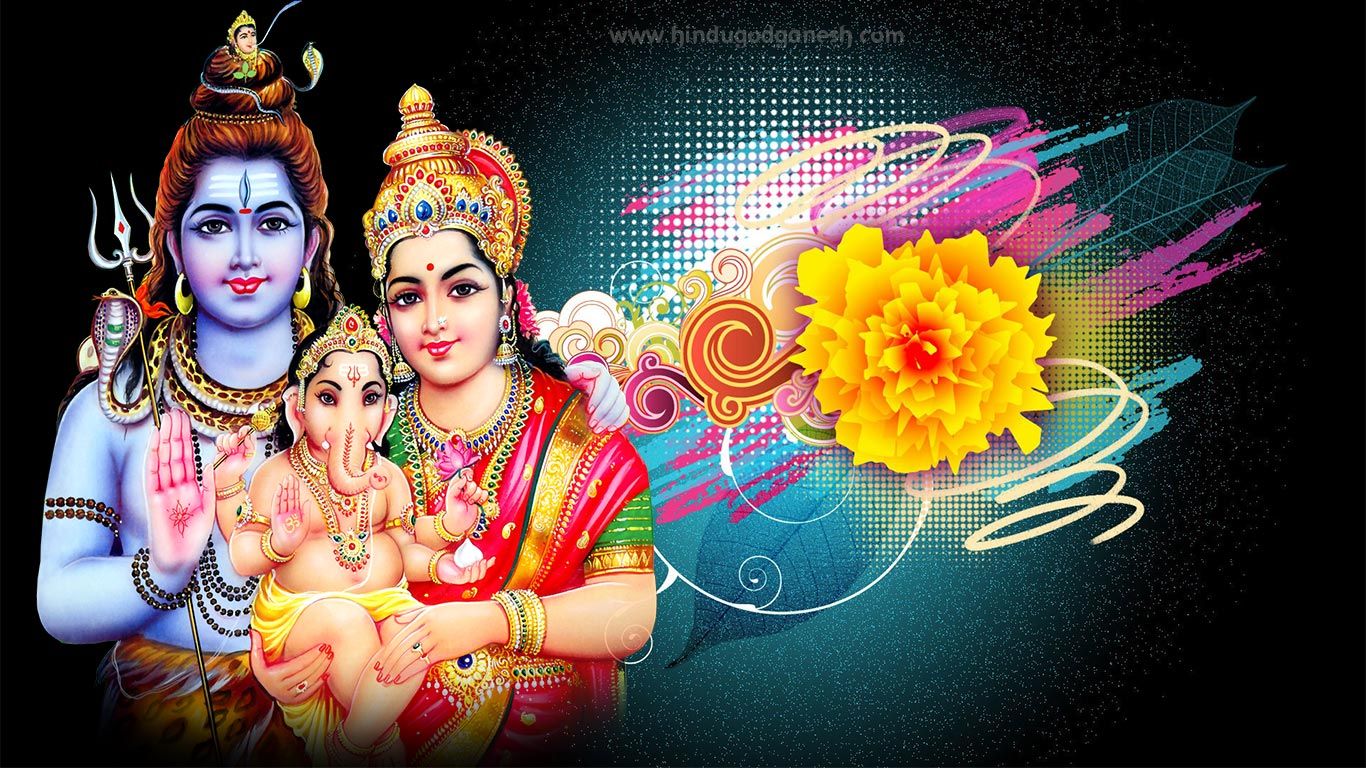 Free download Kailashpati shiv parvati image