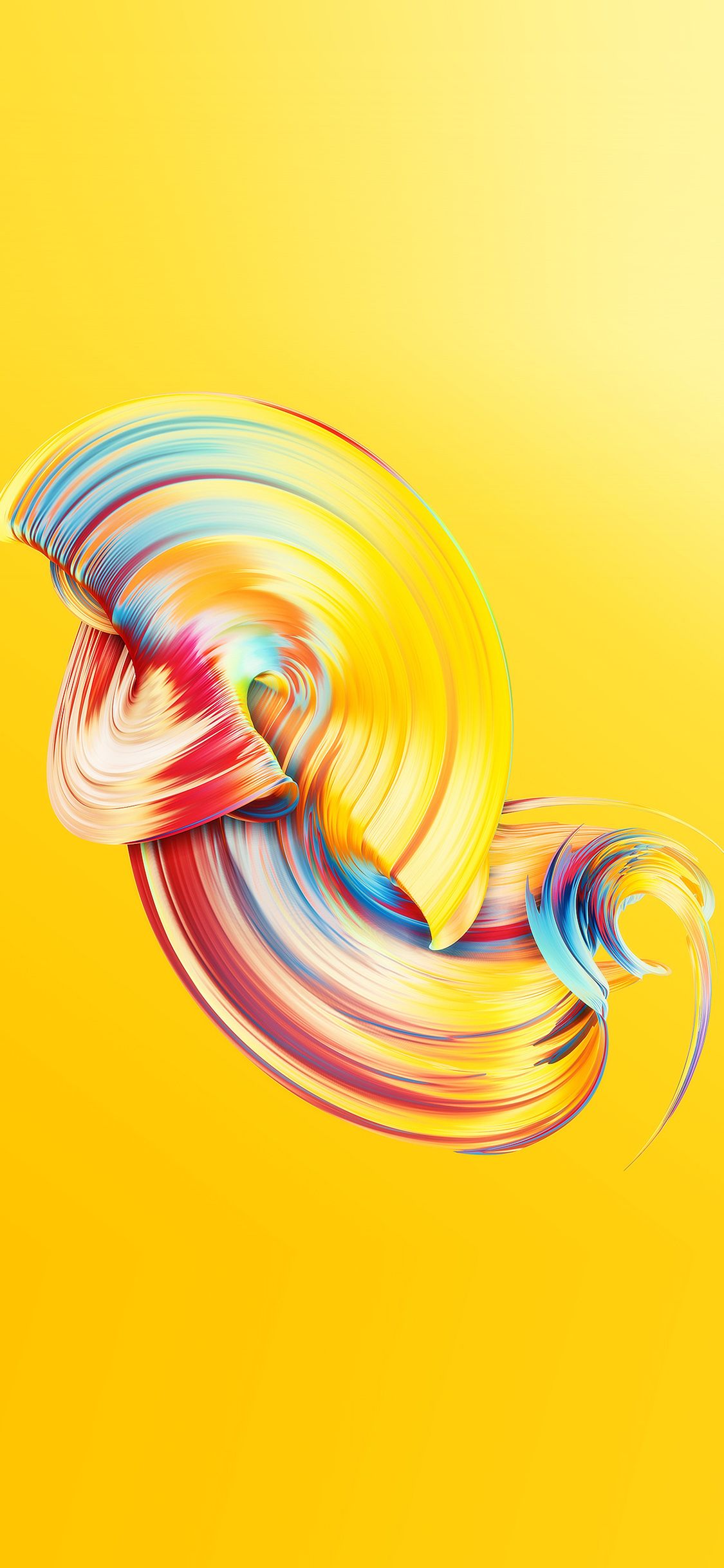 Abstract Lines Color Yellow Pattern Background Wallpaper