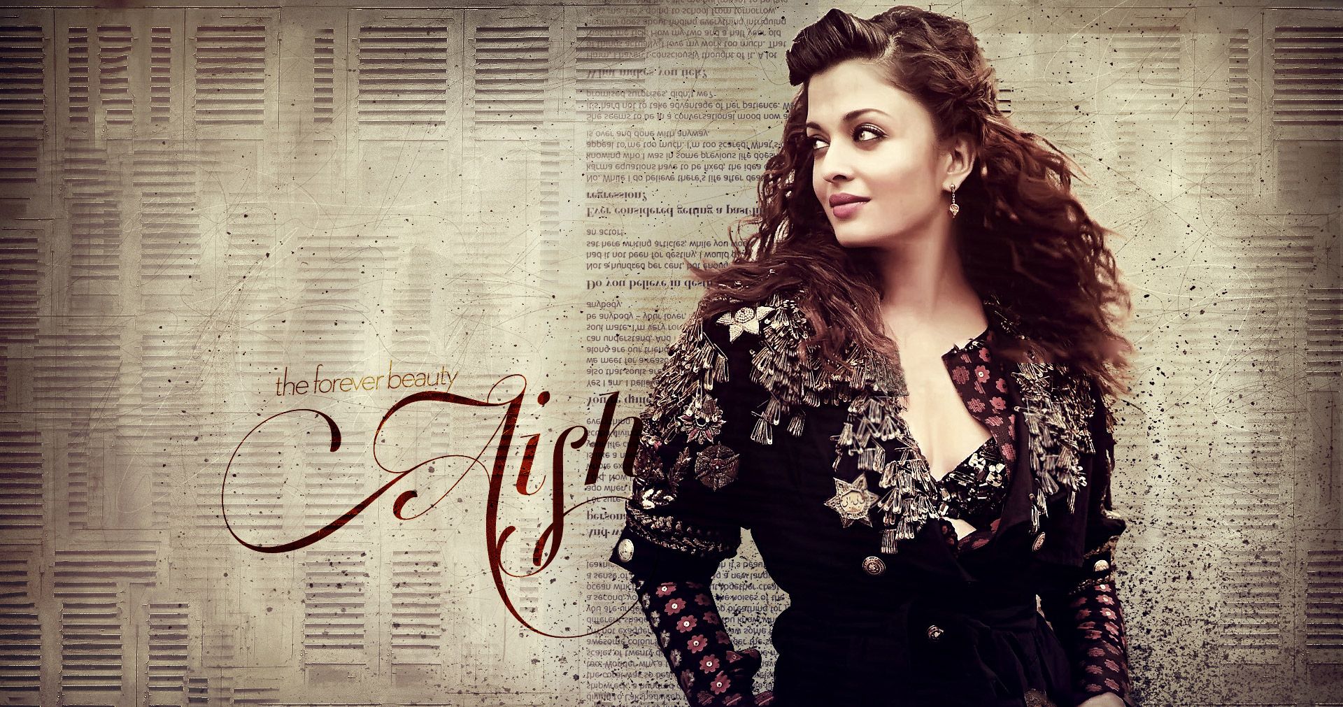 Aishwarya Rai Bachchan Sweet HD Wallpaper Image