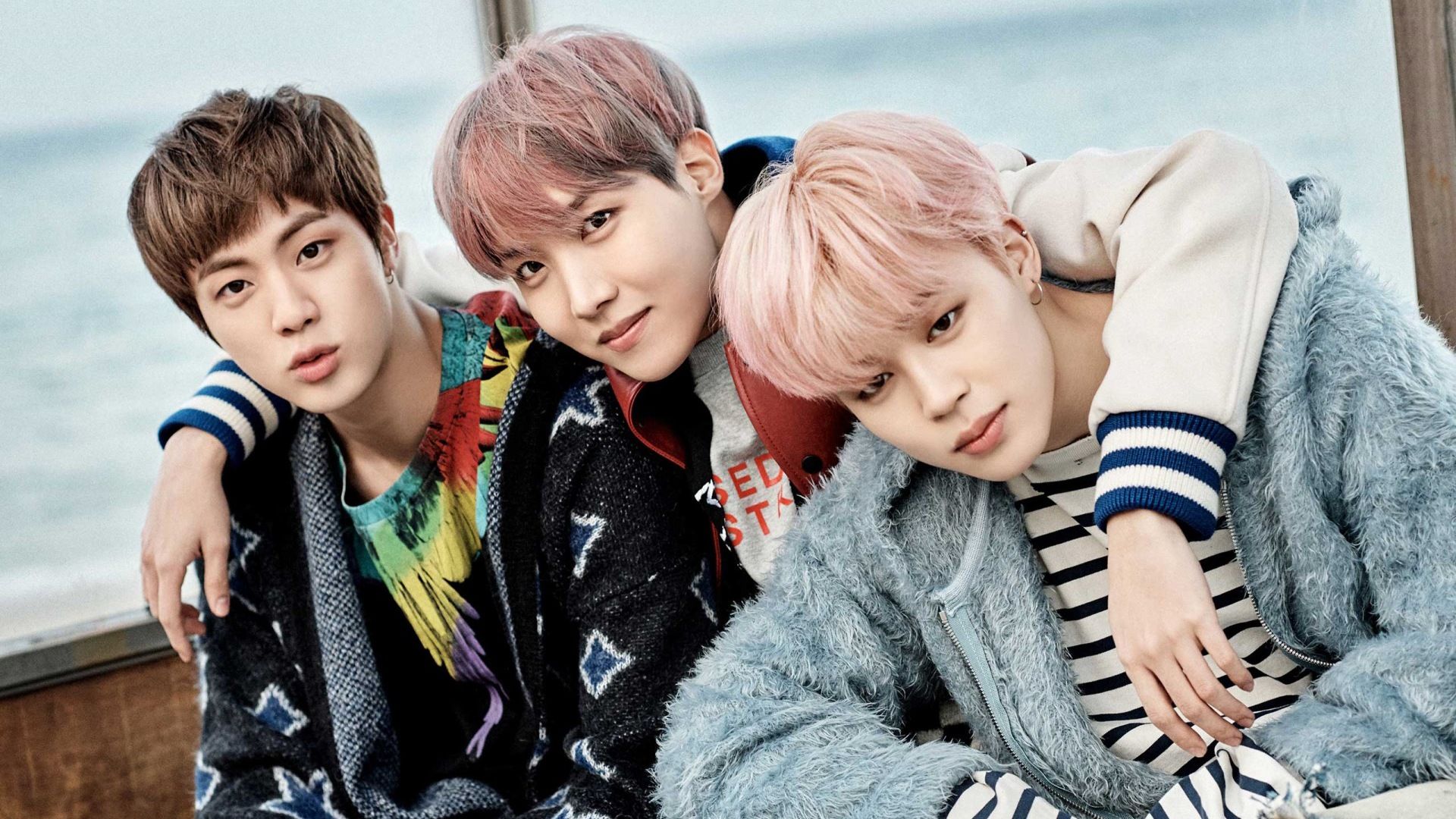 Jimin, Jin and Hobi (BTS) Wallpaper
