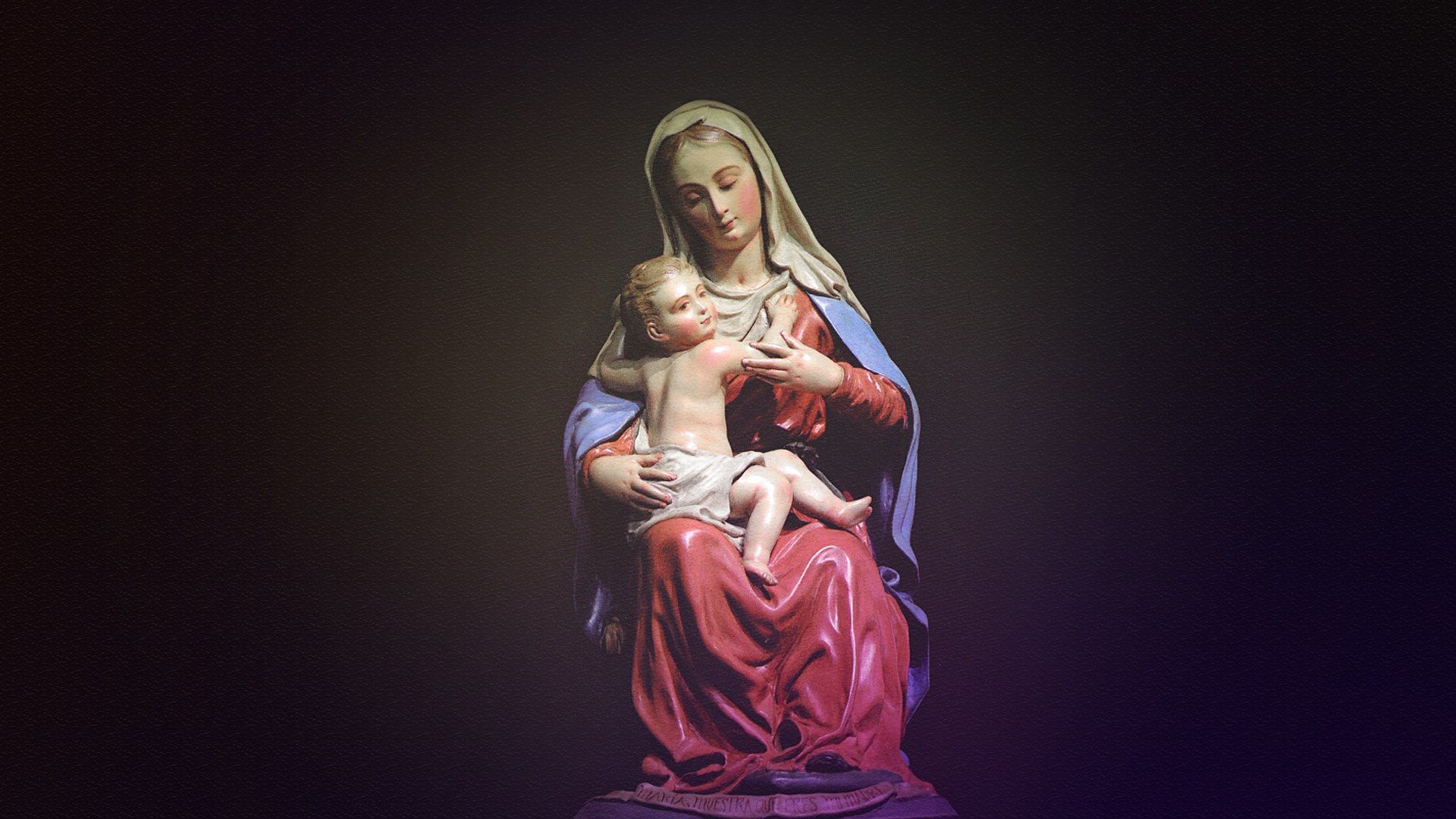 Unique Jesus And Mother Mary Image Free Download