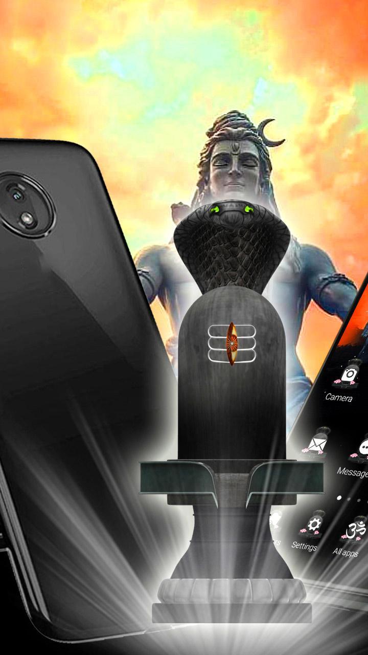 3D Lord Shiva Shivling Theme for Android