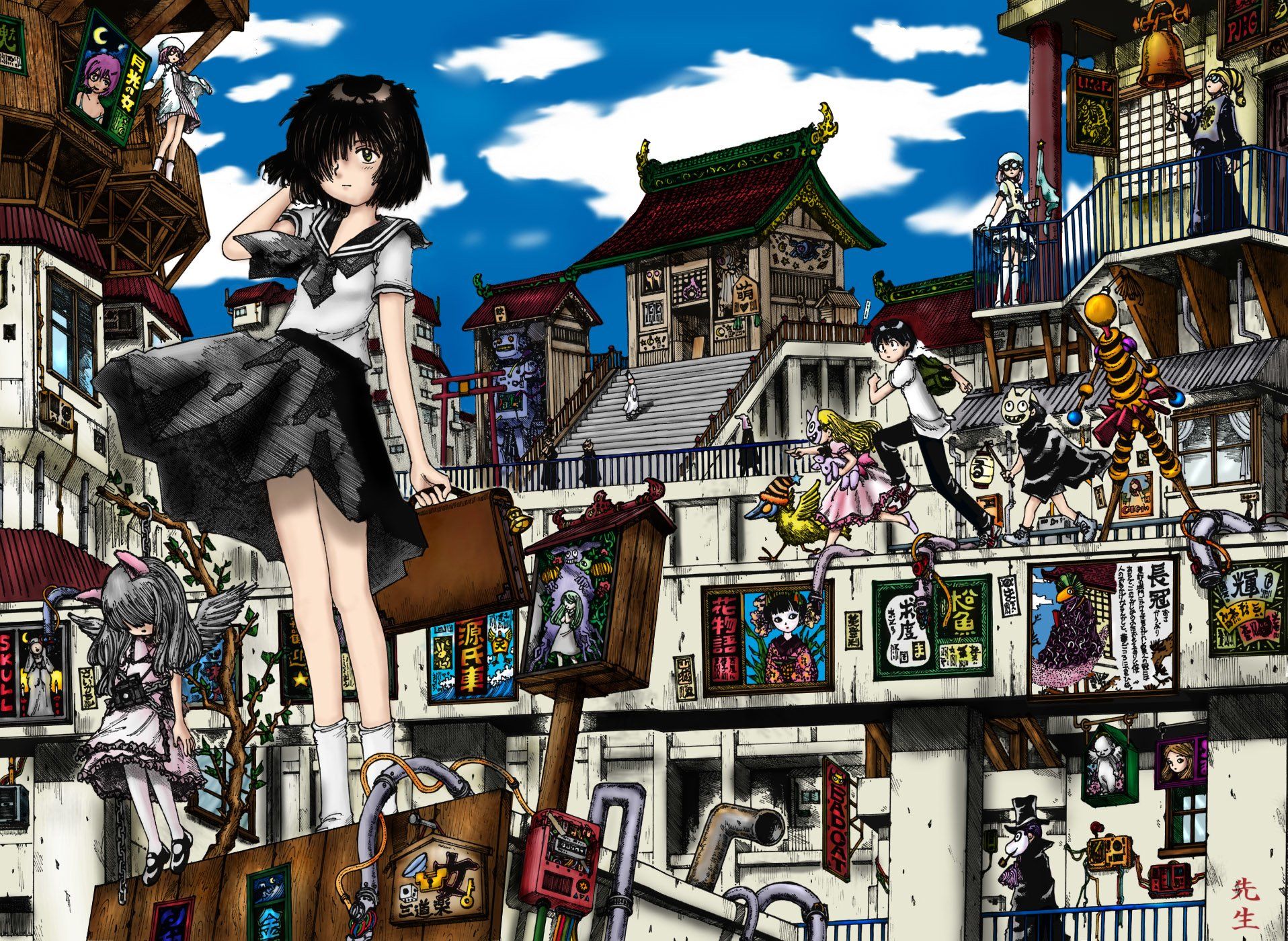 Nazo no kanojo x wallpaper by blodrain - Download on ZEDGE™