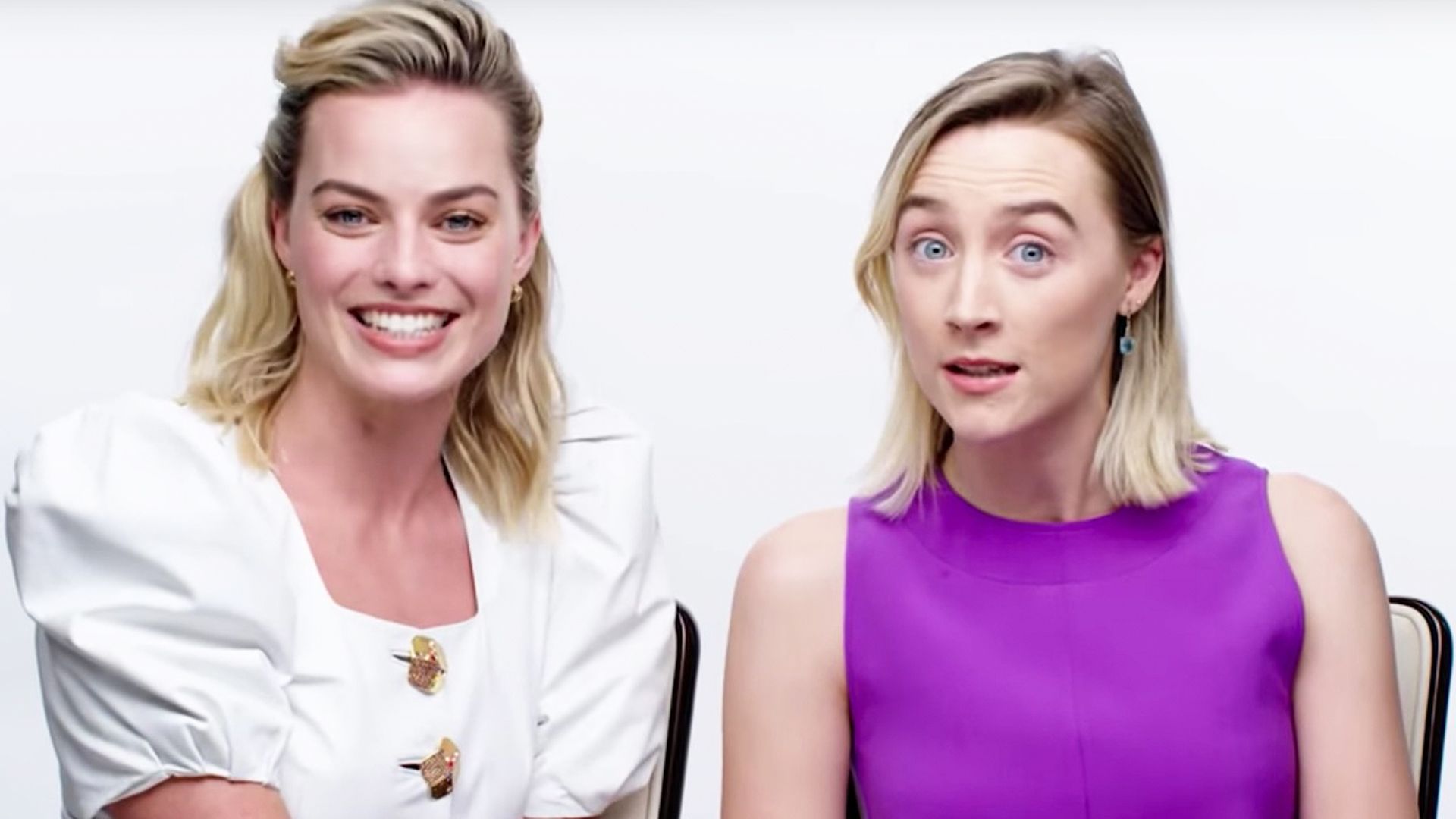 Margot Robbie And Saoirse Ronan Answer Your Burning Questions