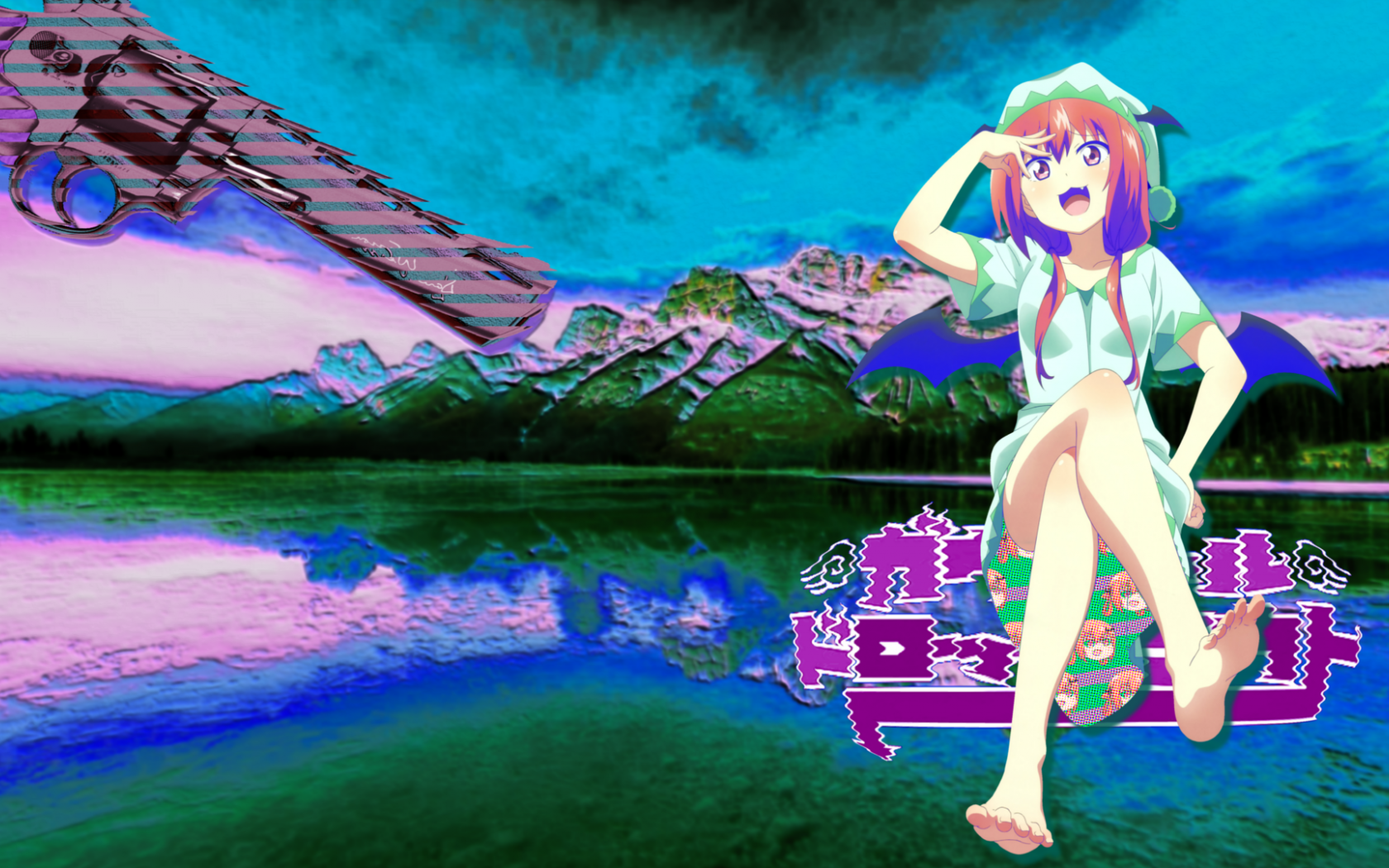 Free download a e s t h e t i c Vaoorwave Wallpaper mostly anime