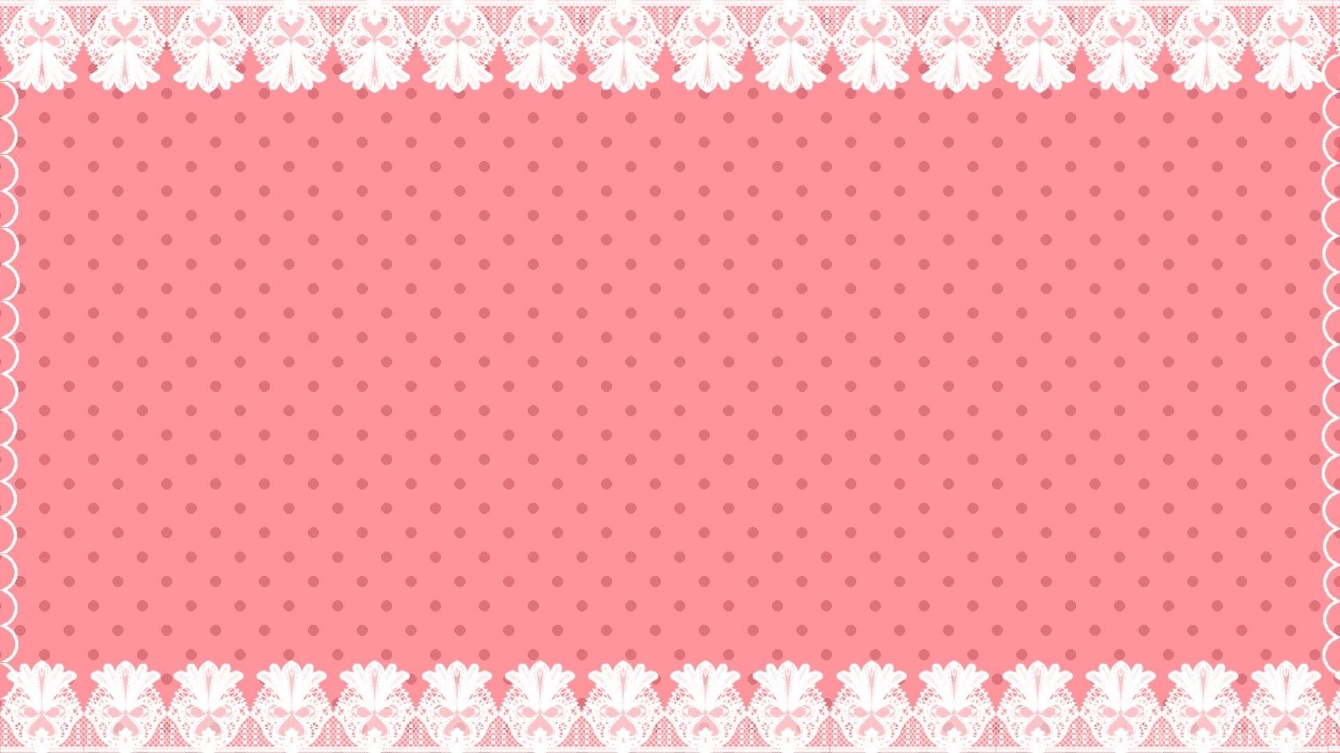 Pink Lace Wallpaper