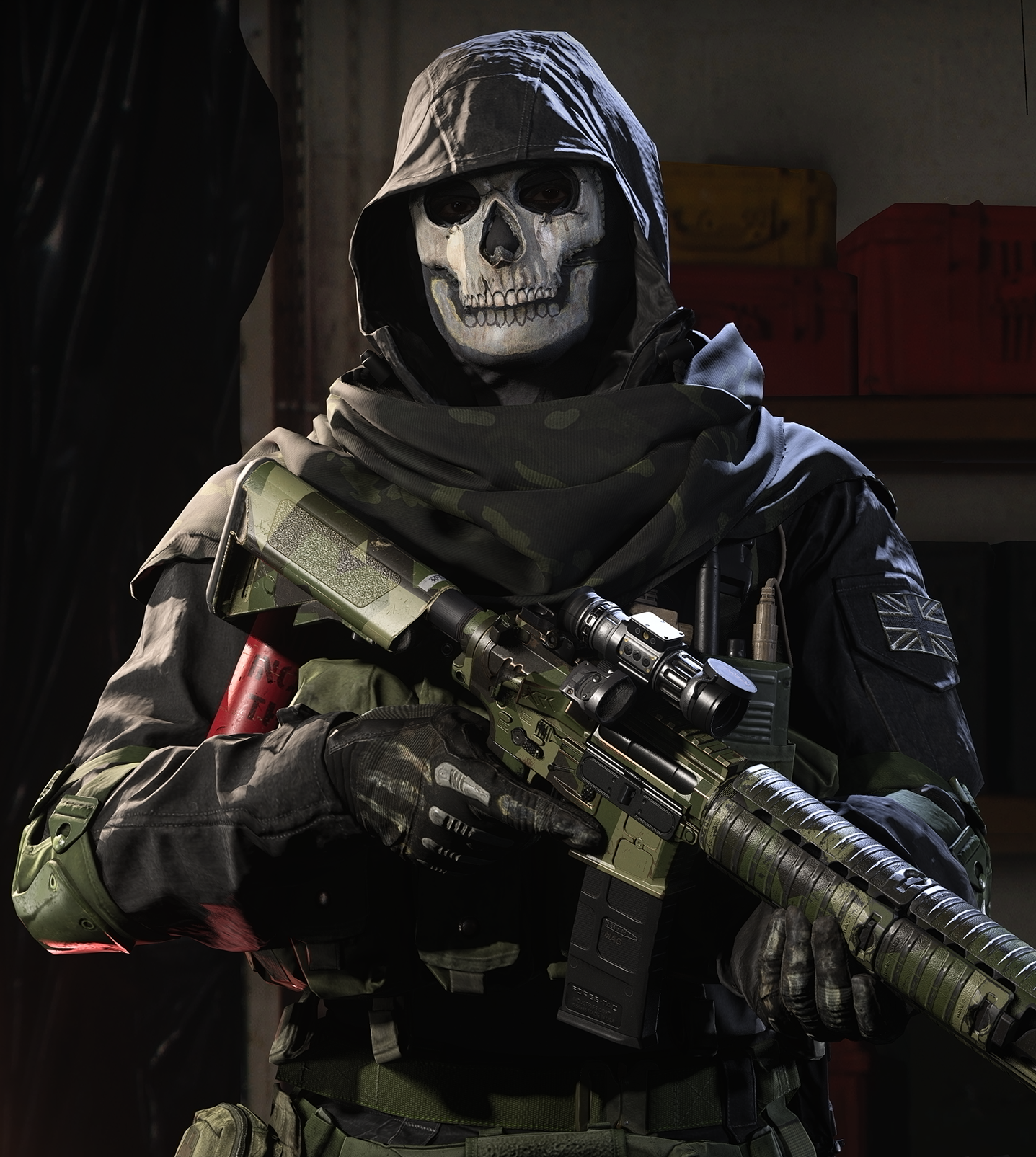 Steam Workshop::[Vanilla] CoD: MW2 :: Simon 'Ghost' Riley's Balaclava +  Headgear