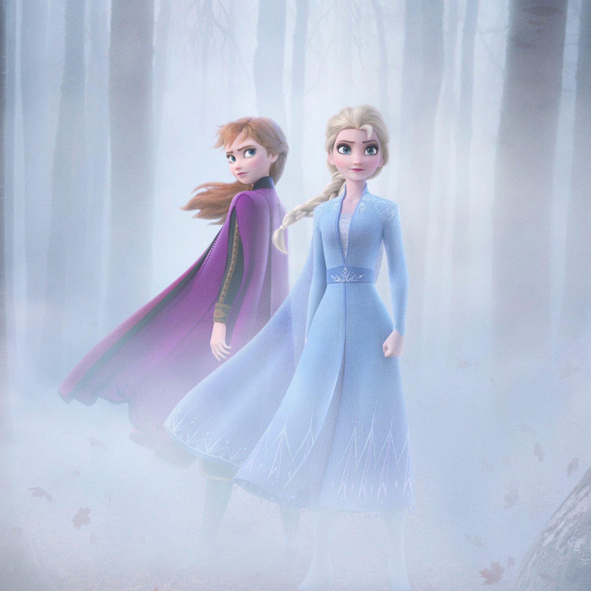 Anna And Elsa In Frozen 2 4k iPad Air HD 4k Wallpaper, Image, Background, Photo and Picture