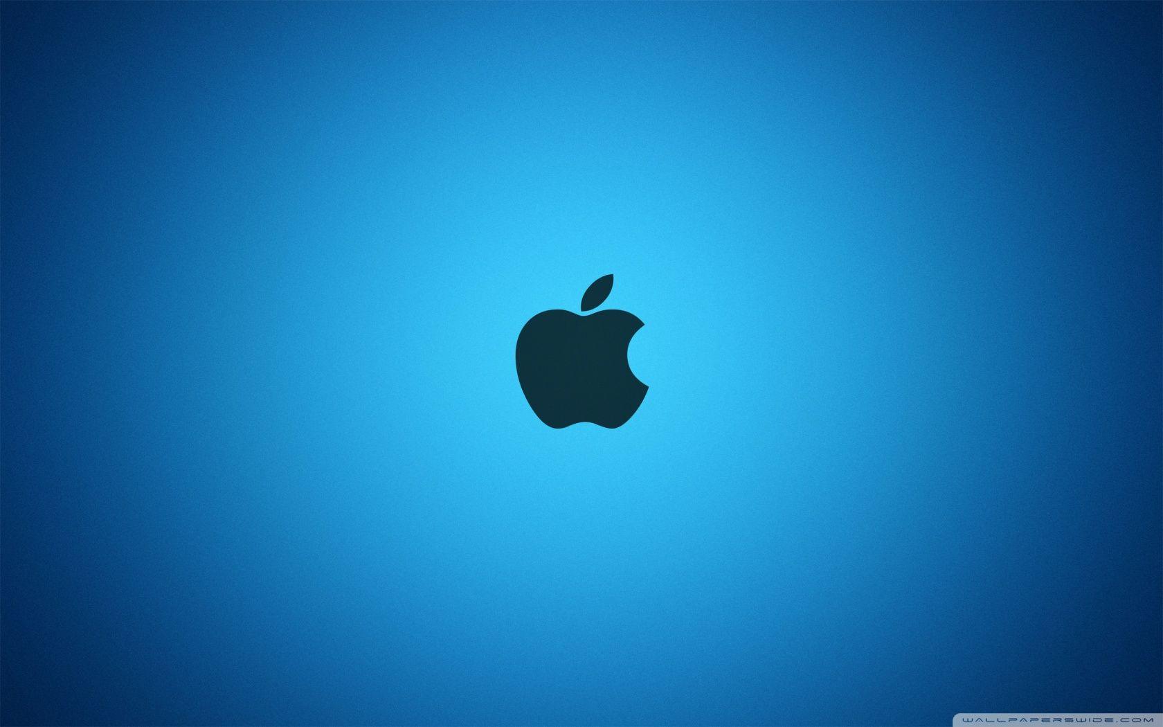 Apple Blue Logo ❤ 4K HD Desktop Wallpaper for 4K Ultra HD TV • Dual