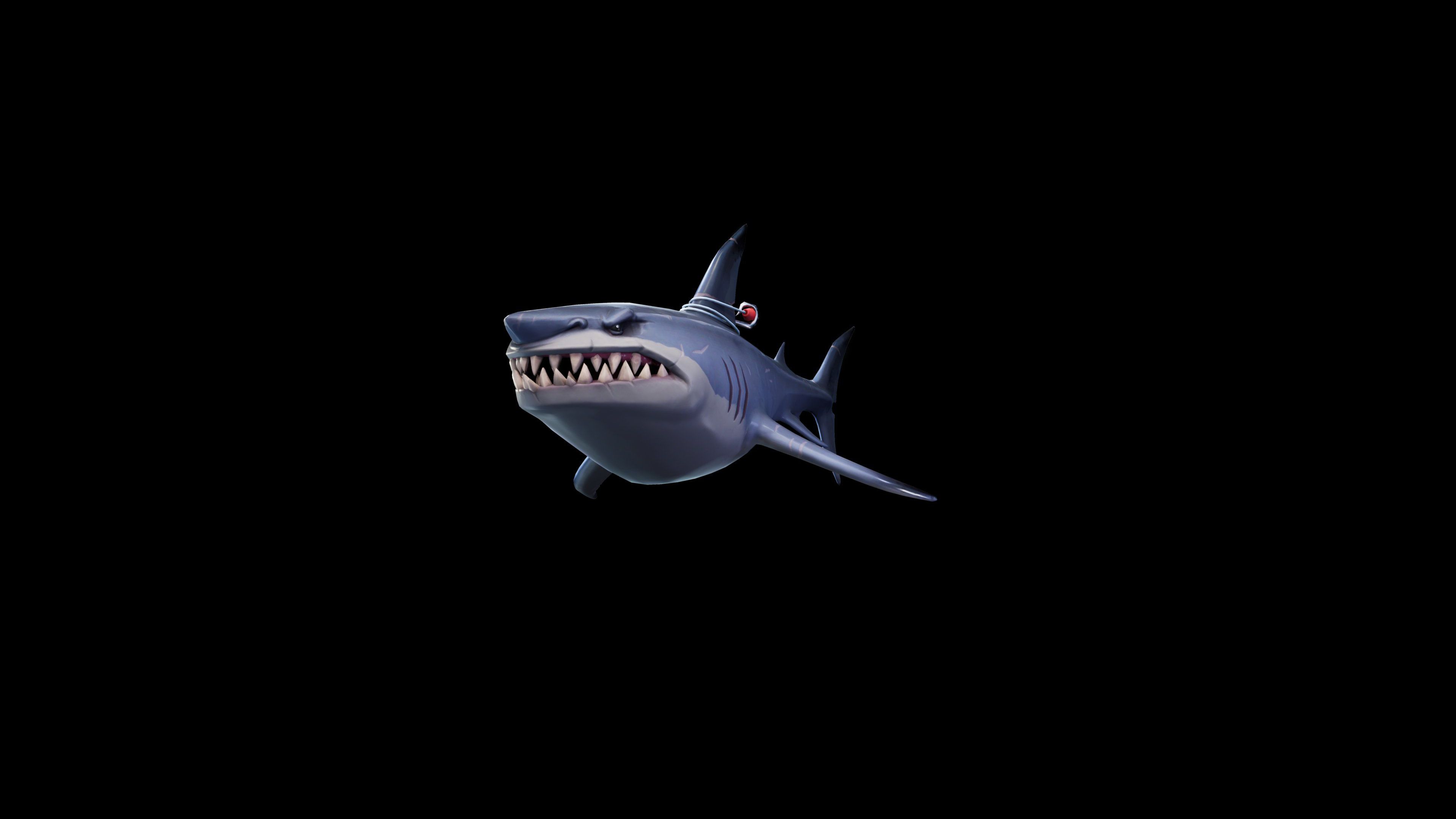 Loot Shark Fortnite 13 Wallpaper, HD Games 4K Wallpaper, Image