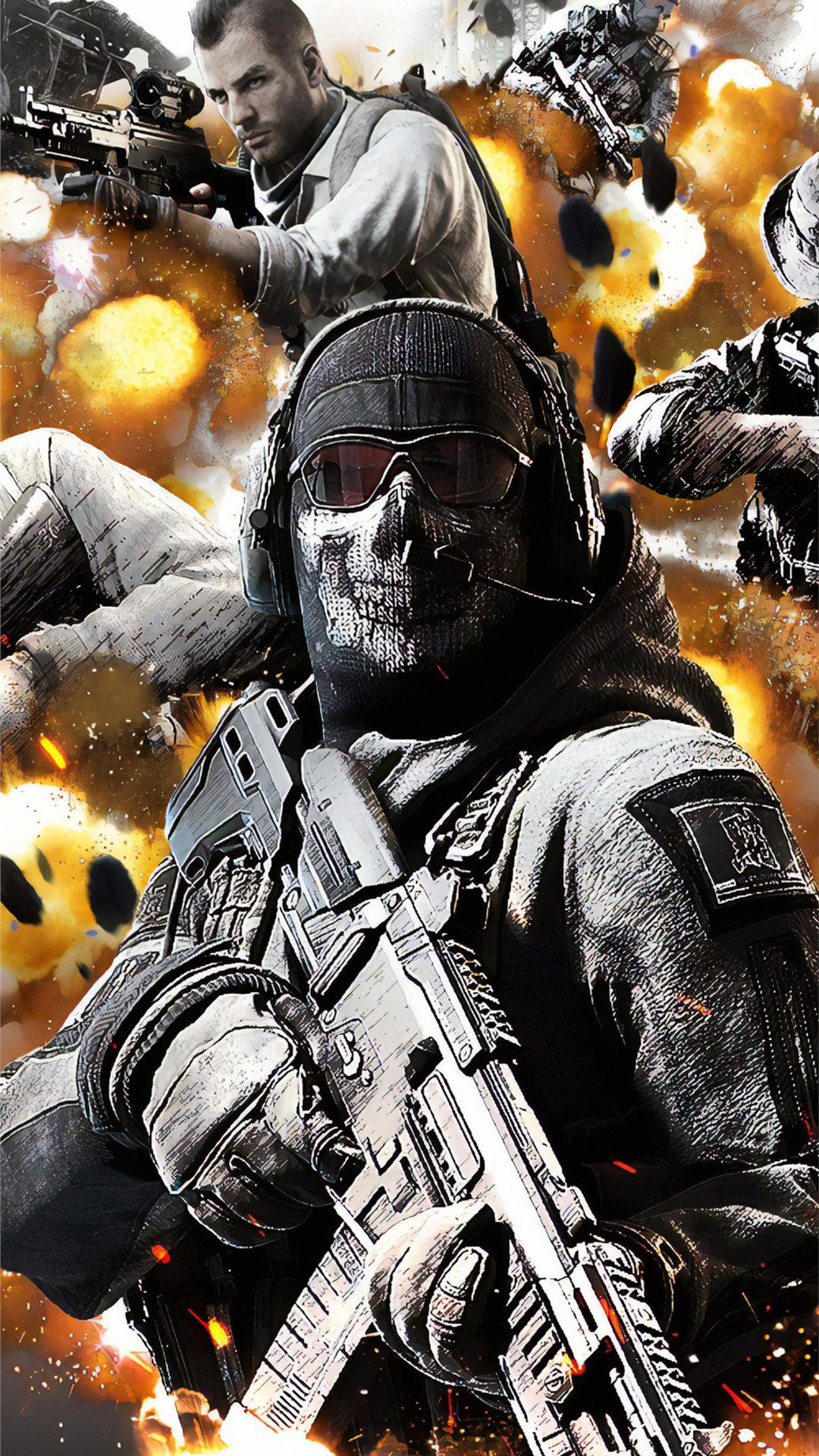 call of duty mobile 4k iPhone 8 Wallpaper Free Download