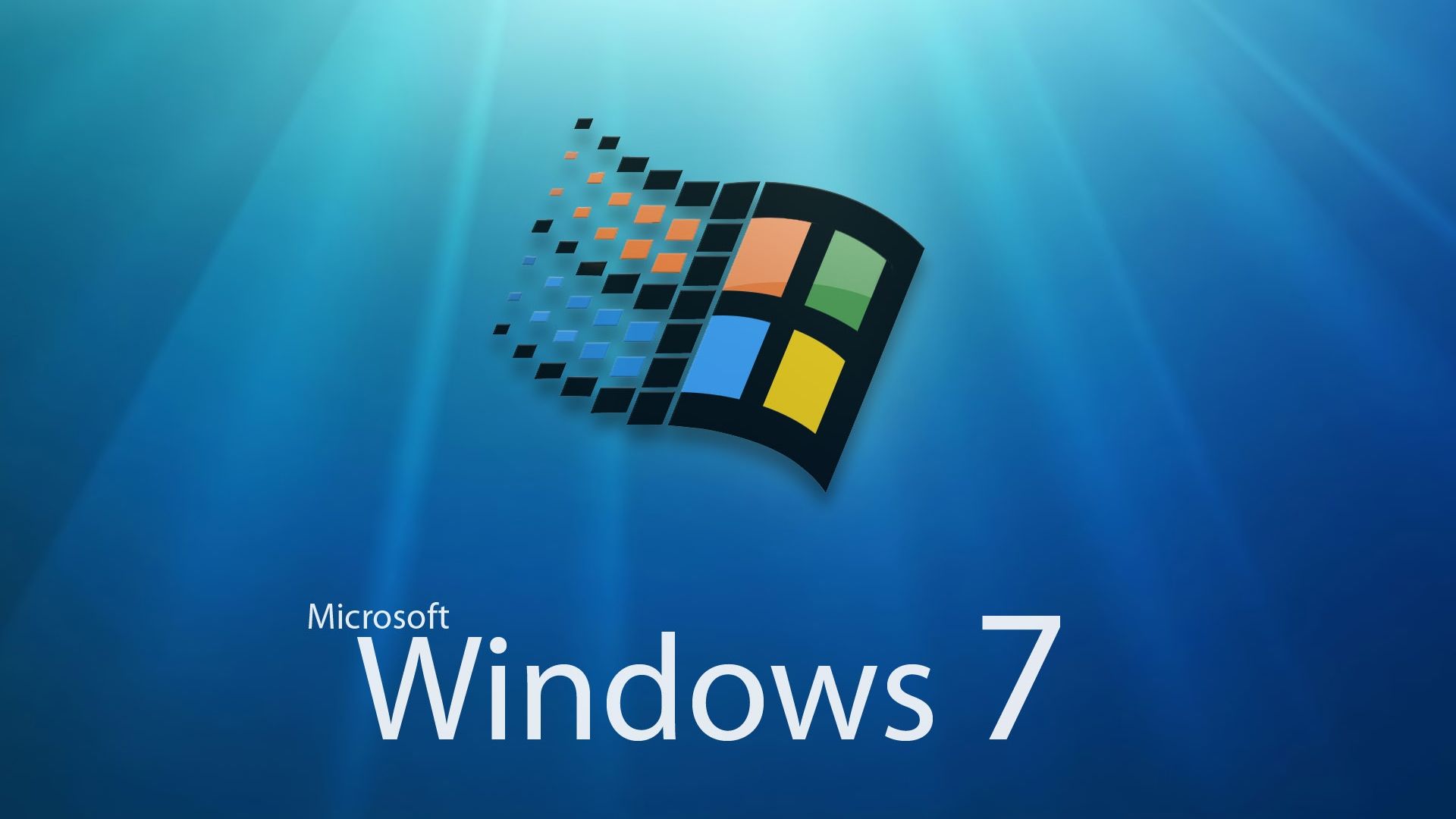 Free download Microsoft Windows 7 logo desktop wallpaper picture