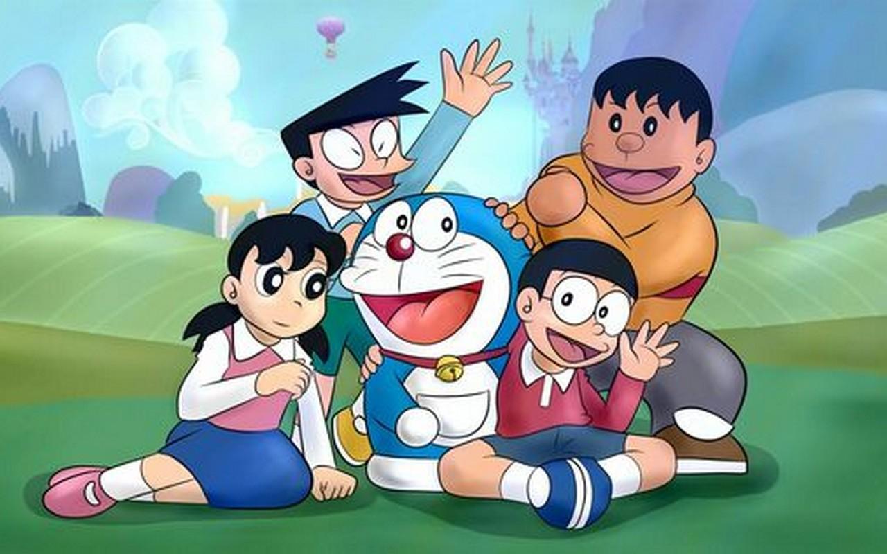 nobita and friends wallpaper