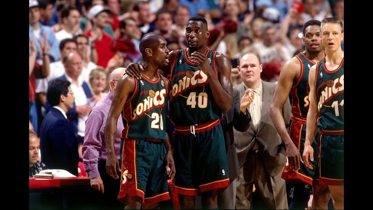 Alley Oops: Gary Payton to Shawn Kemp