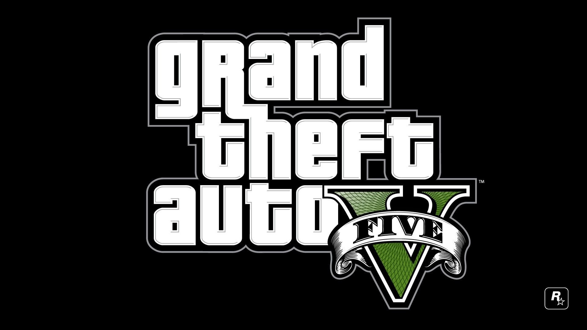 Grand Theft Auto V, Rockstar Games, Logo Wallpaper HD / Desktop