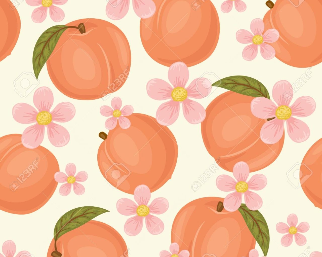 Peach Aesthetic Desktop Wallpapers - Wallpaper Cave