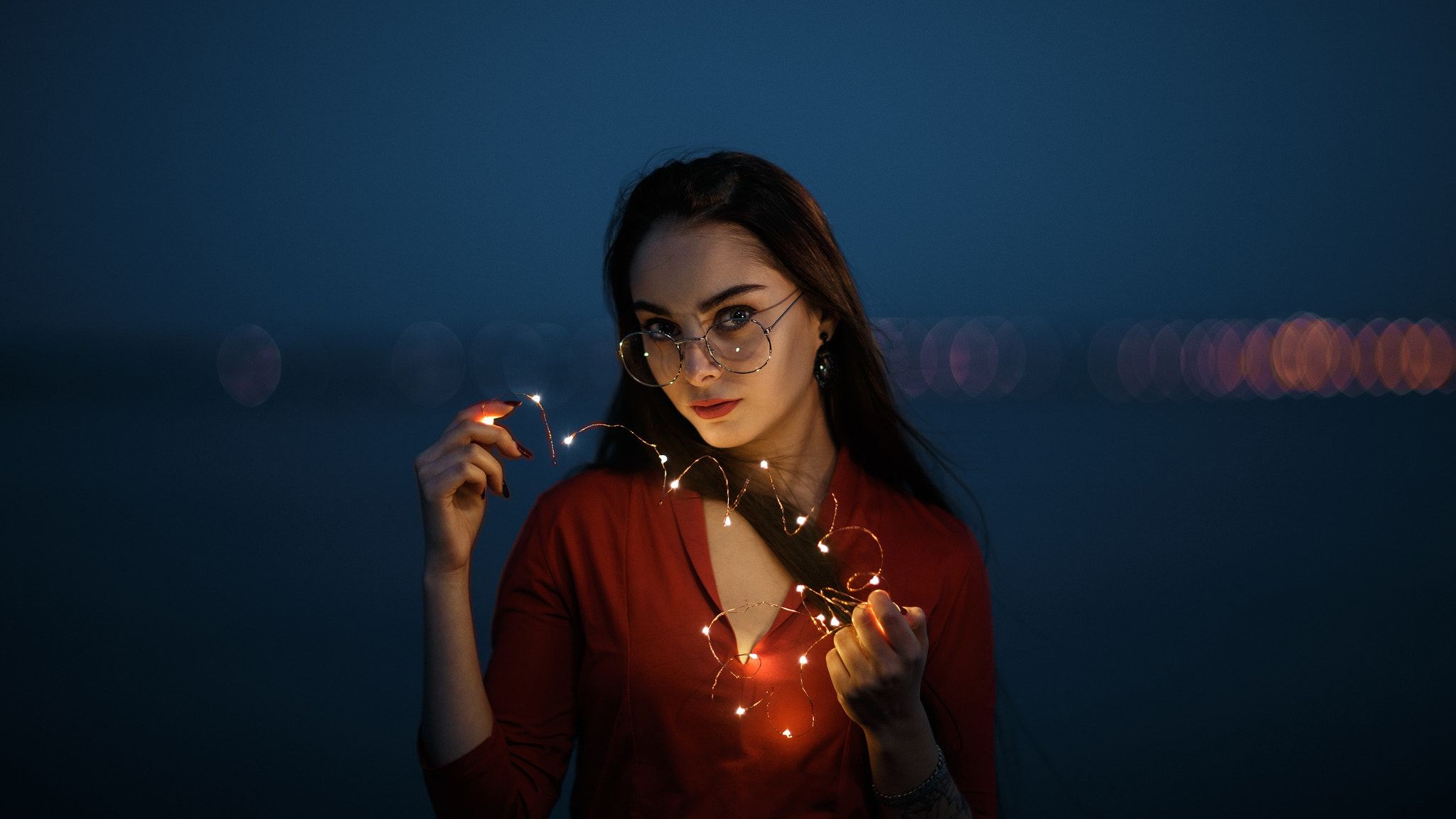 Women With Glasses Looking At Viewer, HD Girls, 4k Wallpaper, Image, Background, Photo and Picture