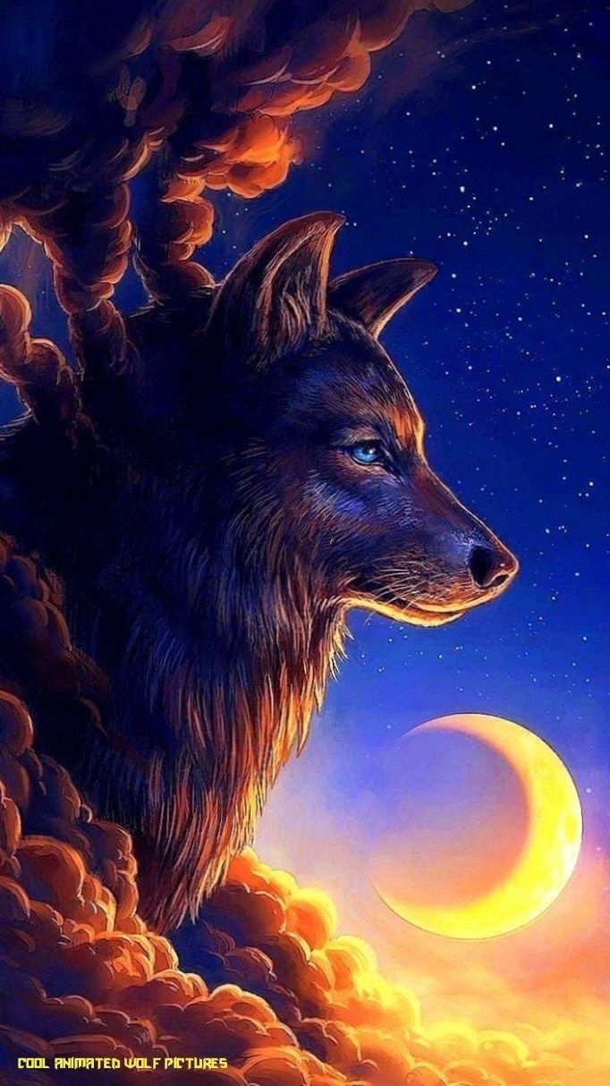 Wallpaper Animated Wolf