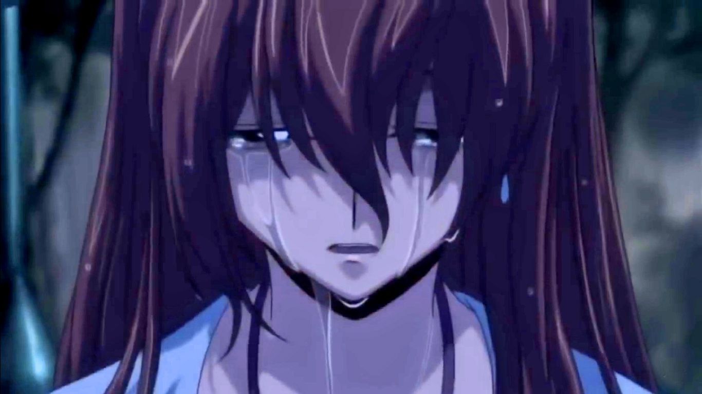 Anime Girl Crying Wallpaper