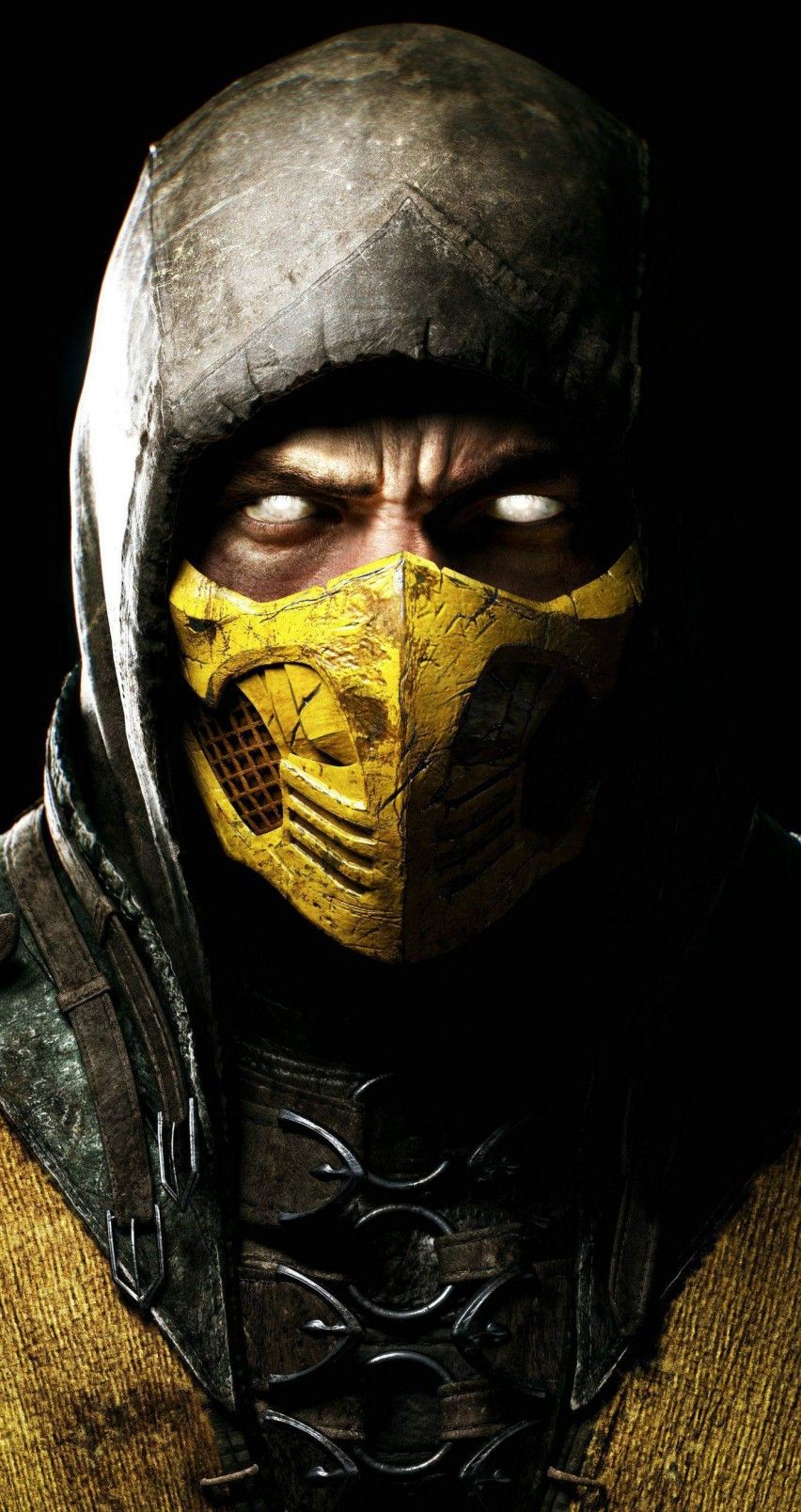 Free download Scorpion Mortal Kombat X HD wallpaper for iPhone 6