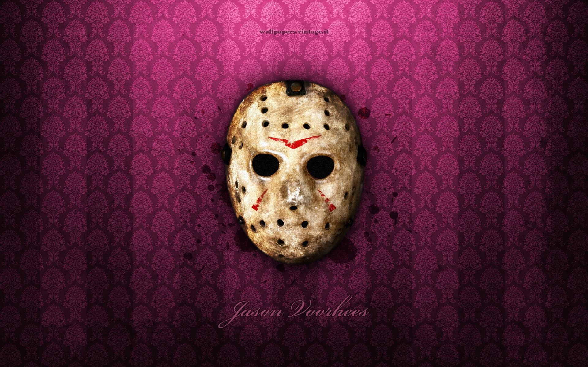 Friday the 13th, jason voorhees, mask, vintage, background
