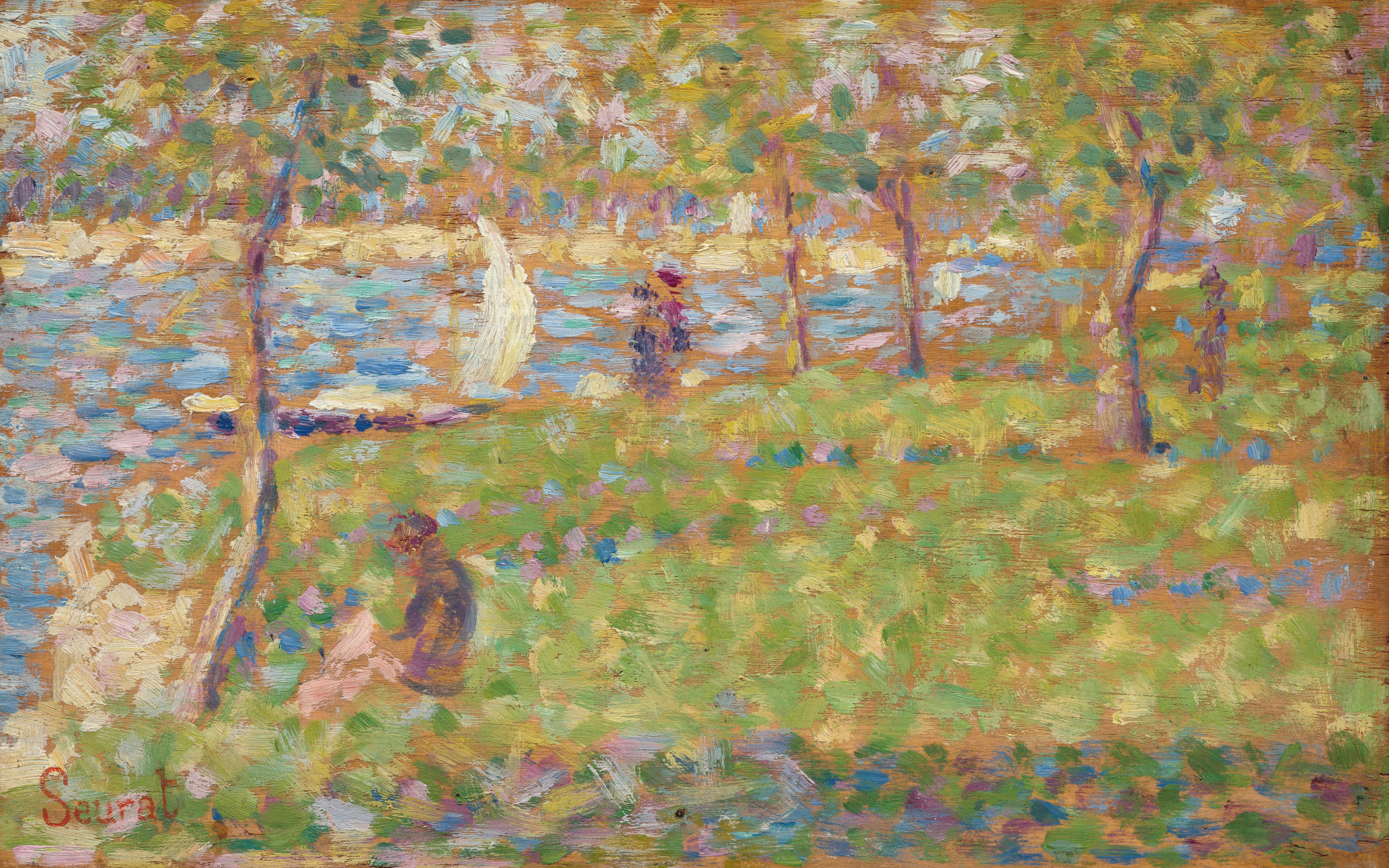 Study for La Grande Jatte, Georges Seurat