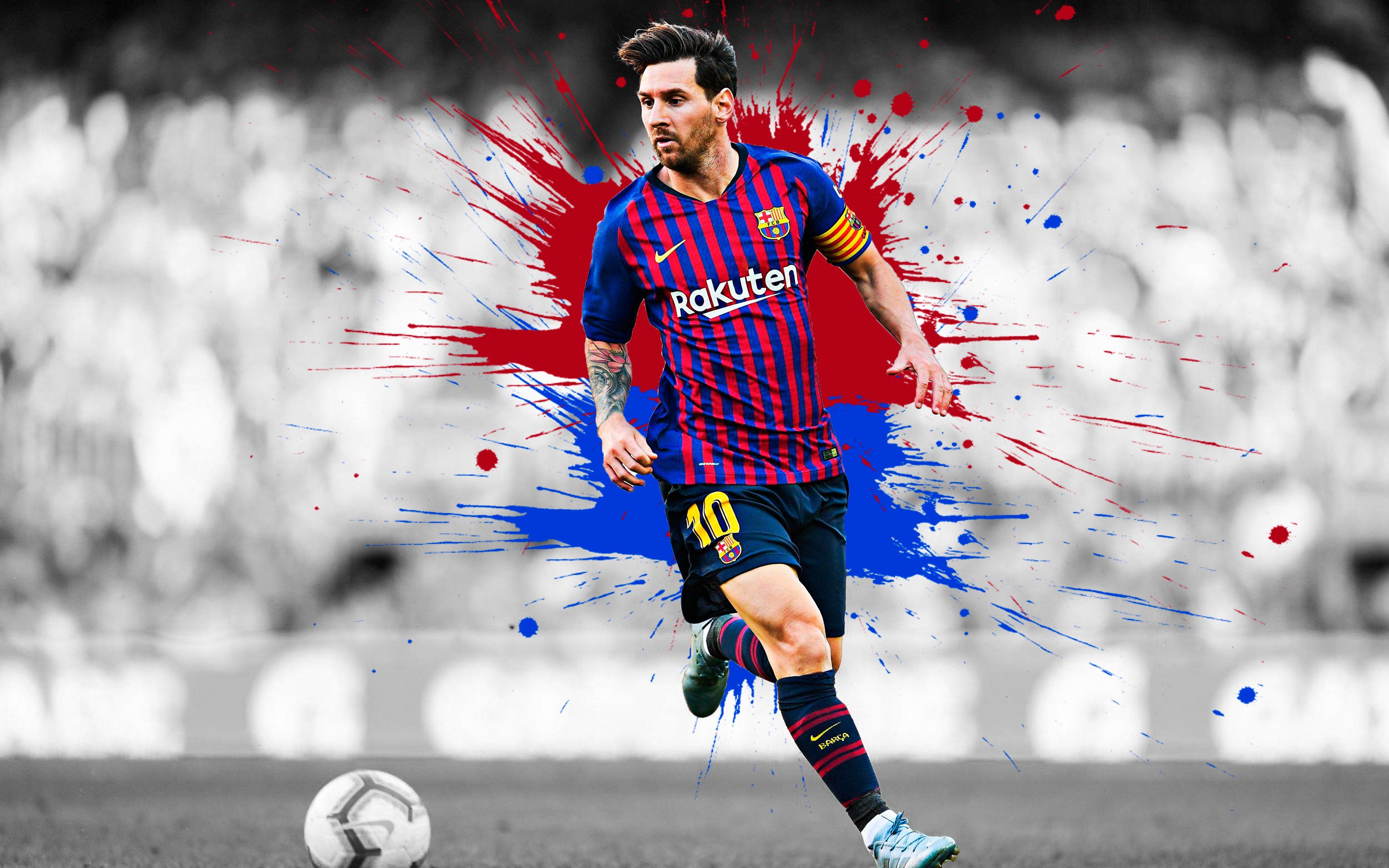 Wallpaper Messi Barcelona