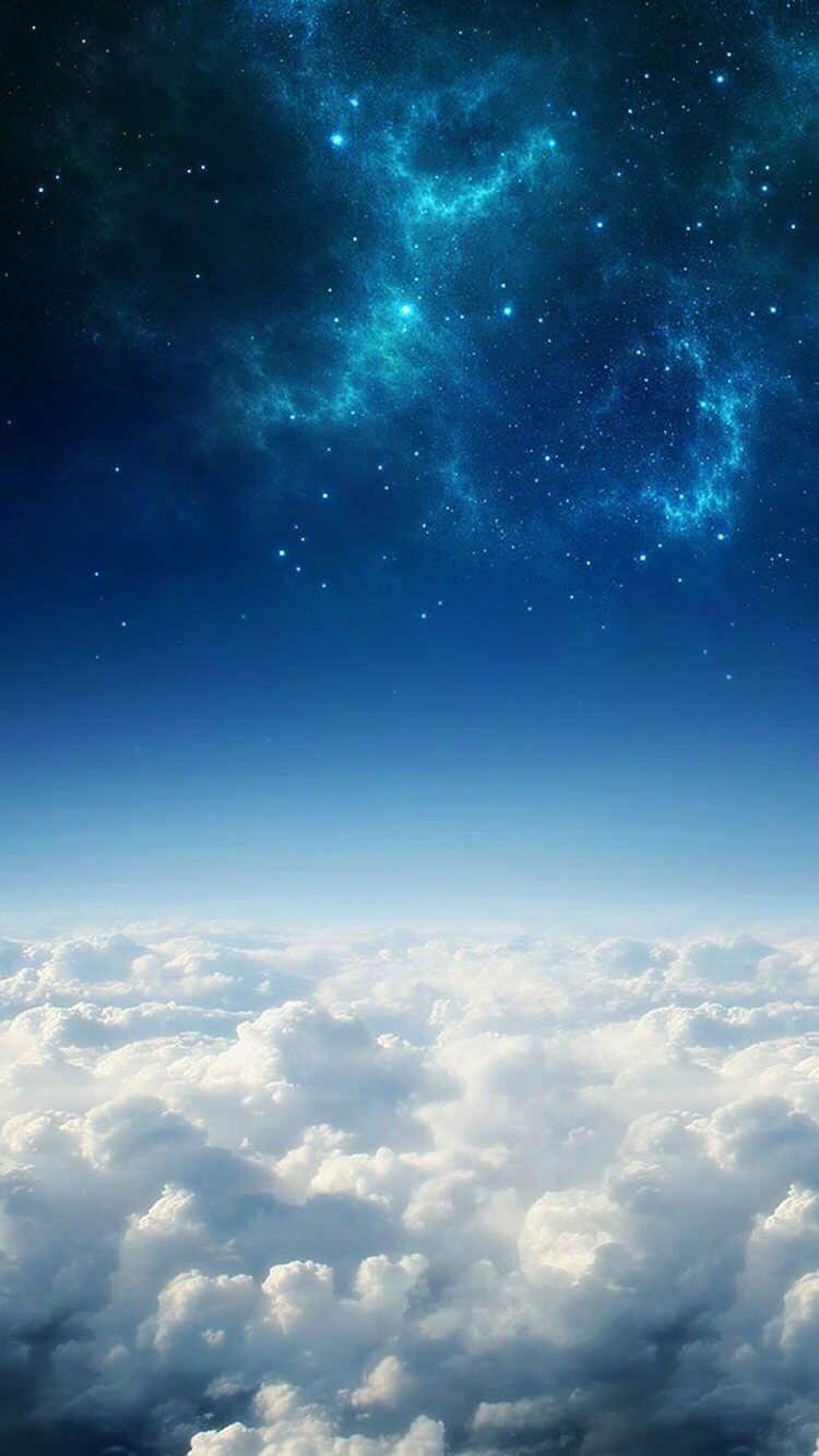 Interstellar Space Dust Cloud Ripples iPhone 6 Wallpaper