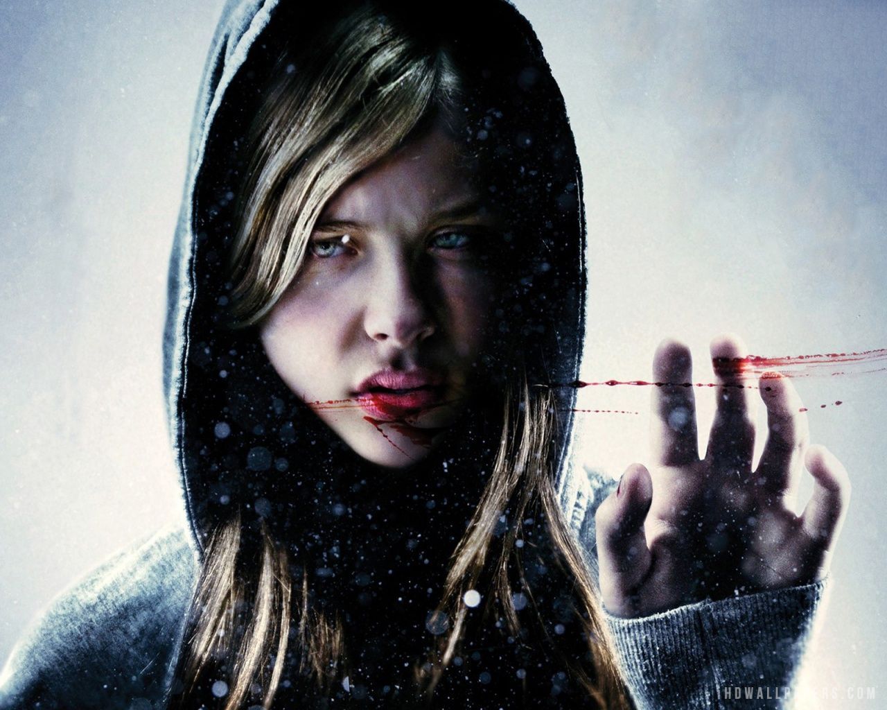 CHLOE MORETZ LET ME IN. Chloe Moretz Let Me In Movie HD Wallpaper