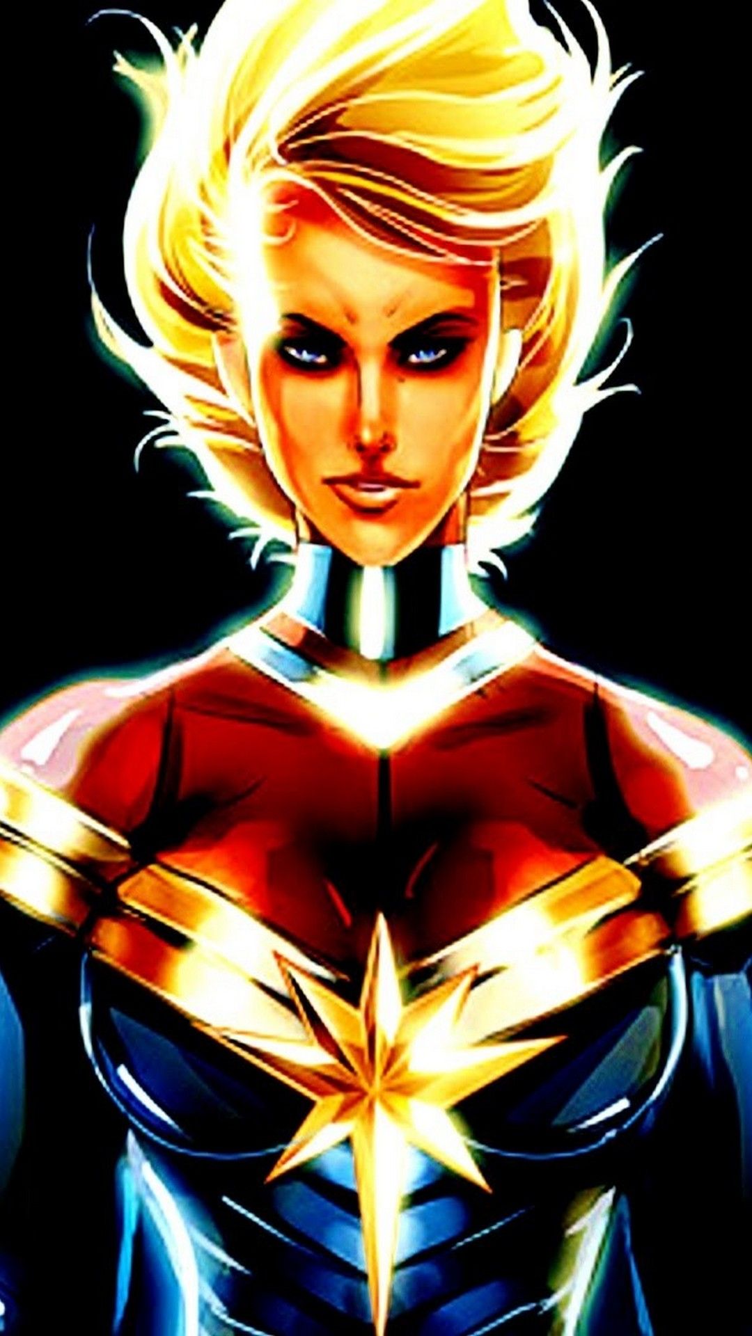 Android Wallpapers Captain Marvel Animated