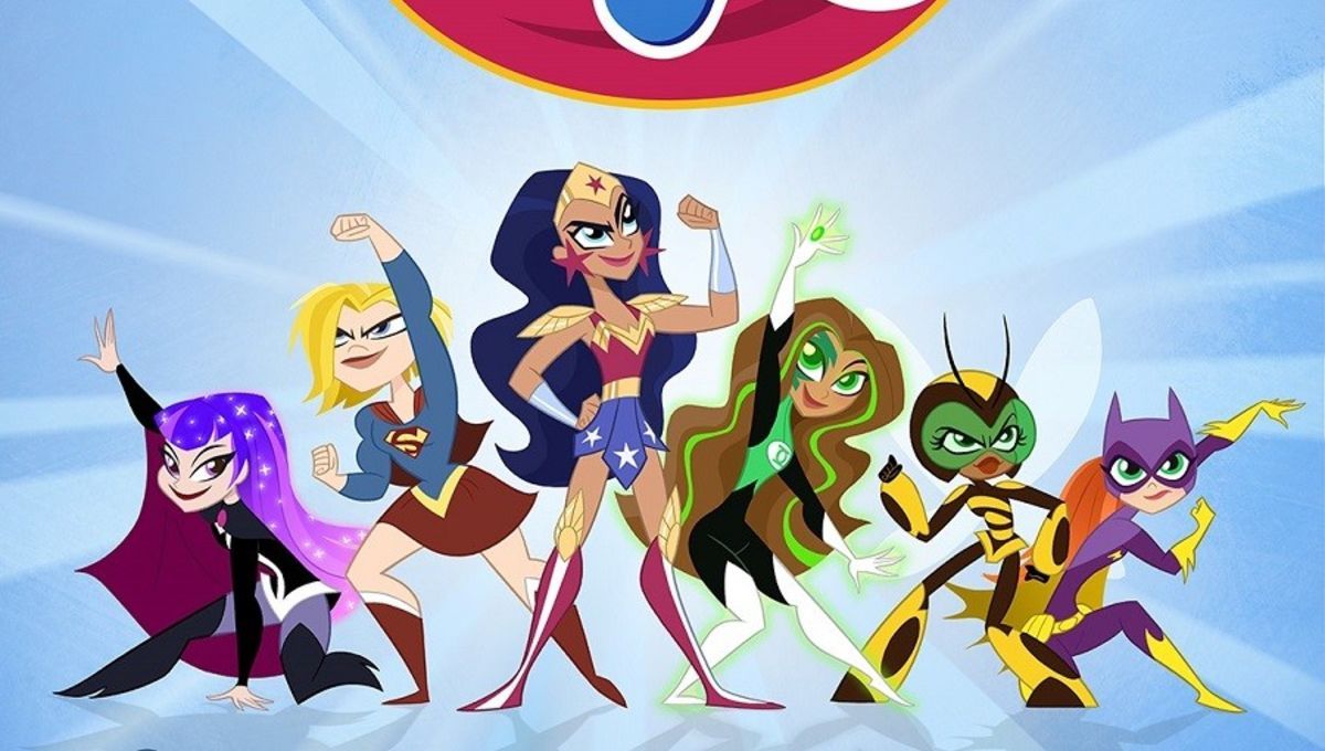 Poster shows new look for DC Super Hero Girls reboot
