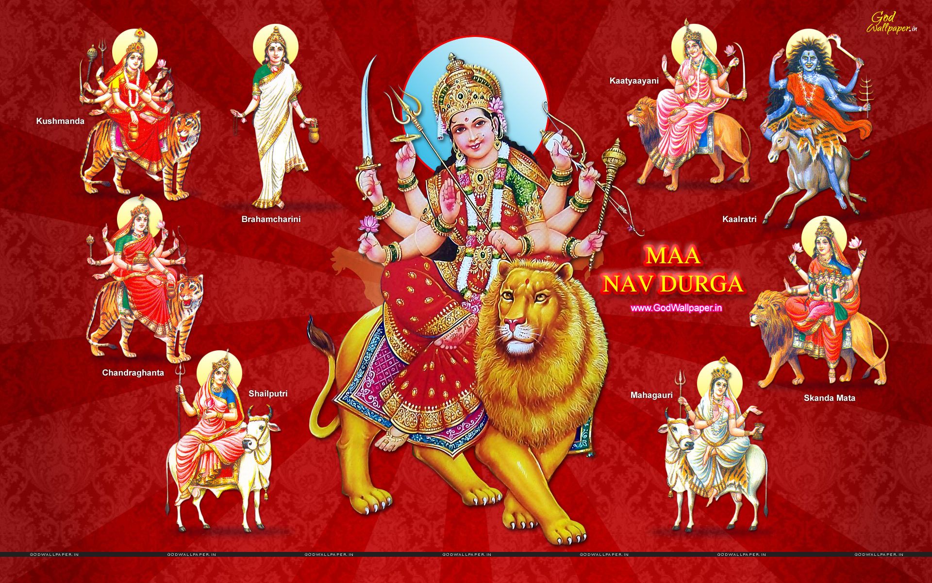 Maa Durga Wallpaper HD Full Size for Desktop