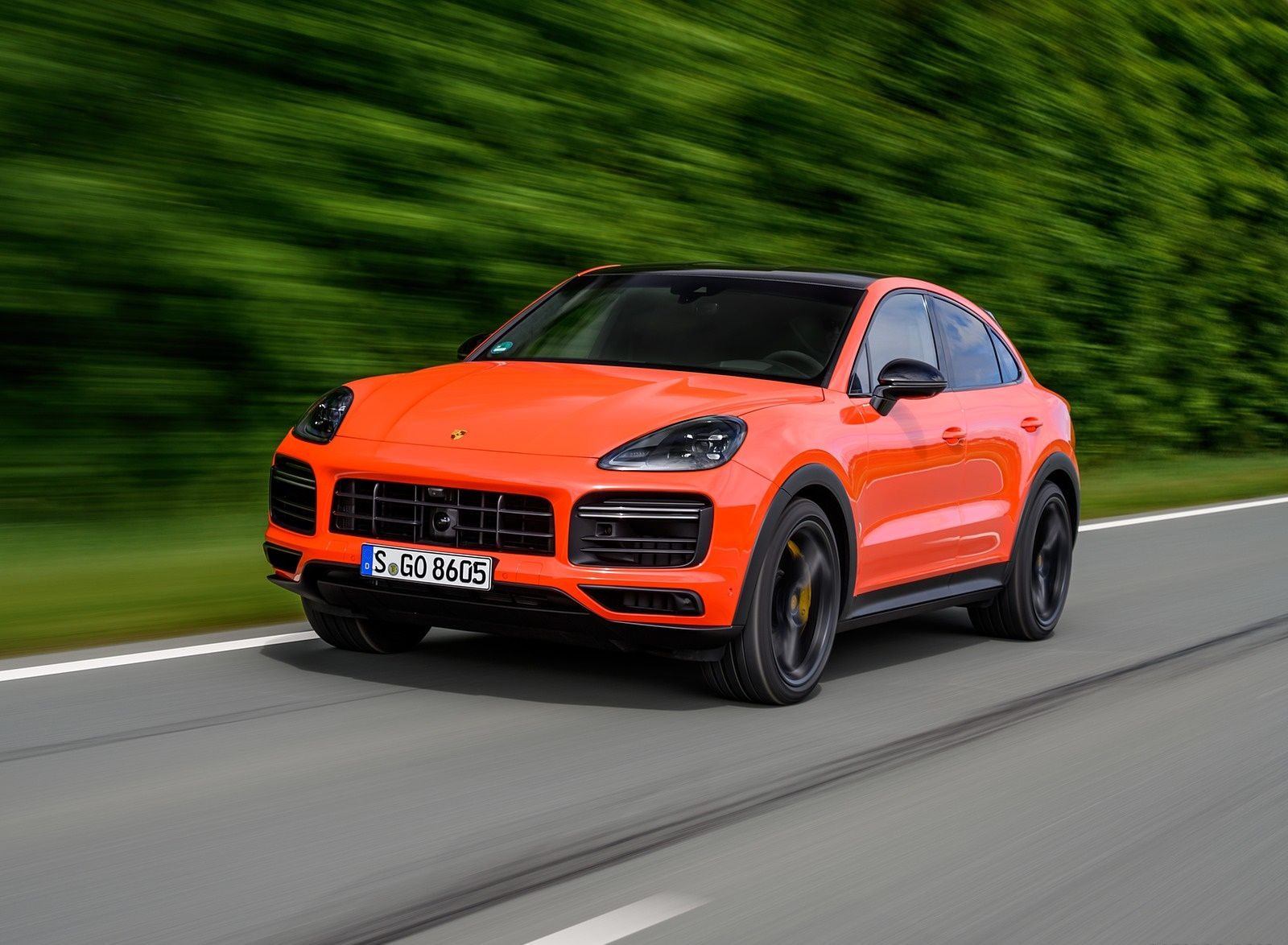 Porsche Cayenne Turbo Coupe Wallpaper (HD Image)