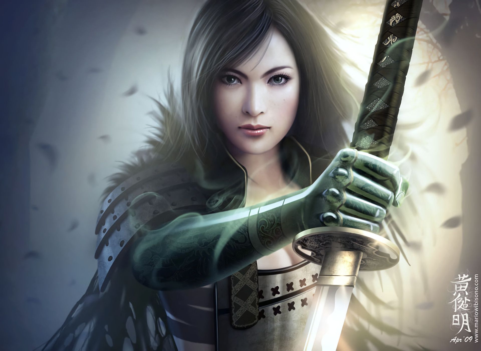 Beautiful Women Samurai Wallpapers Wallpaper Cave 7952