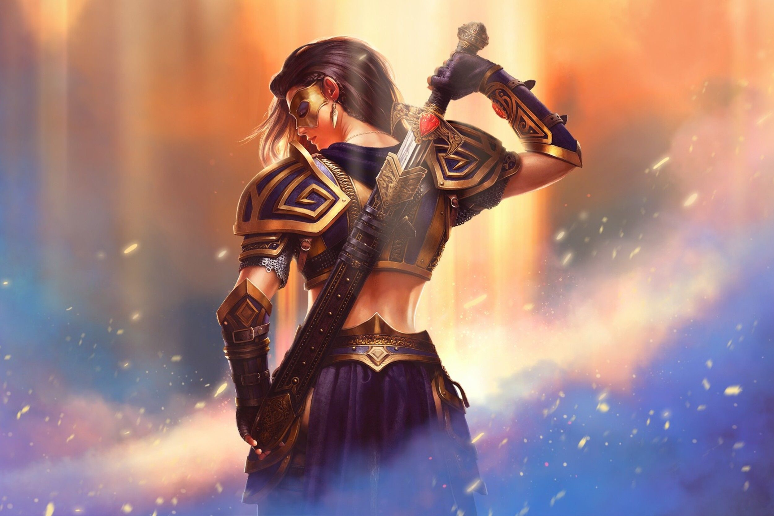 HD wallpaper: Fantasy, Women Warrior, Woman Warrior | Wallpaper Flare
