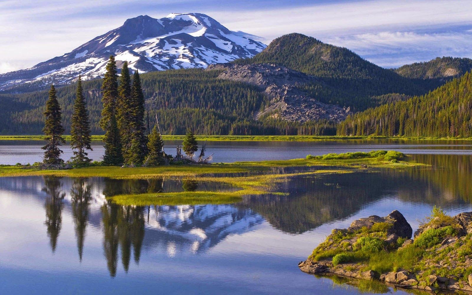 Clovisso Wallpaper Gallery: South Sister Sparks Lake Wallpaper