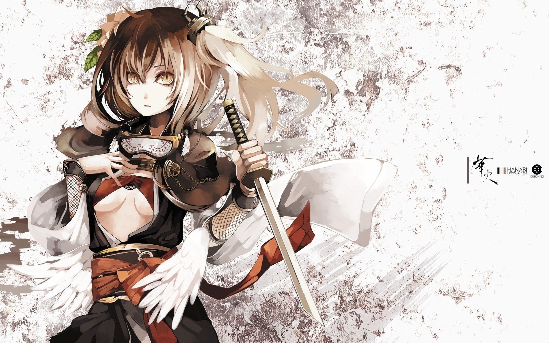 Anime Samurai Girl Wallpaper HD